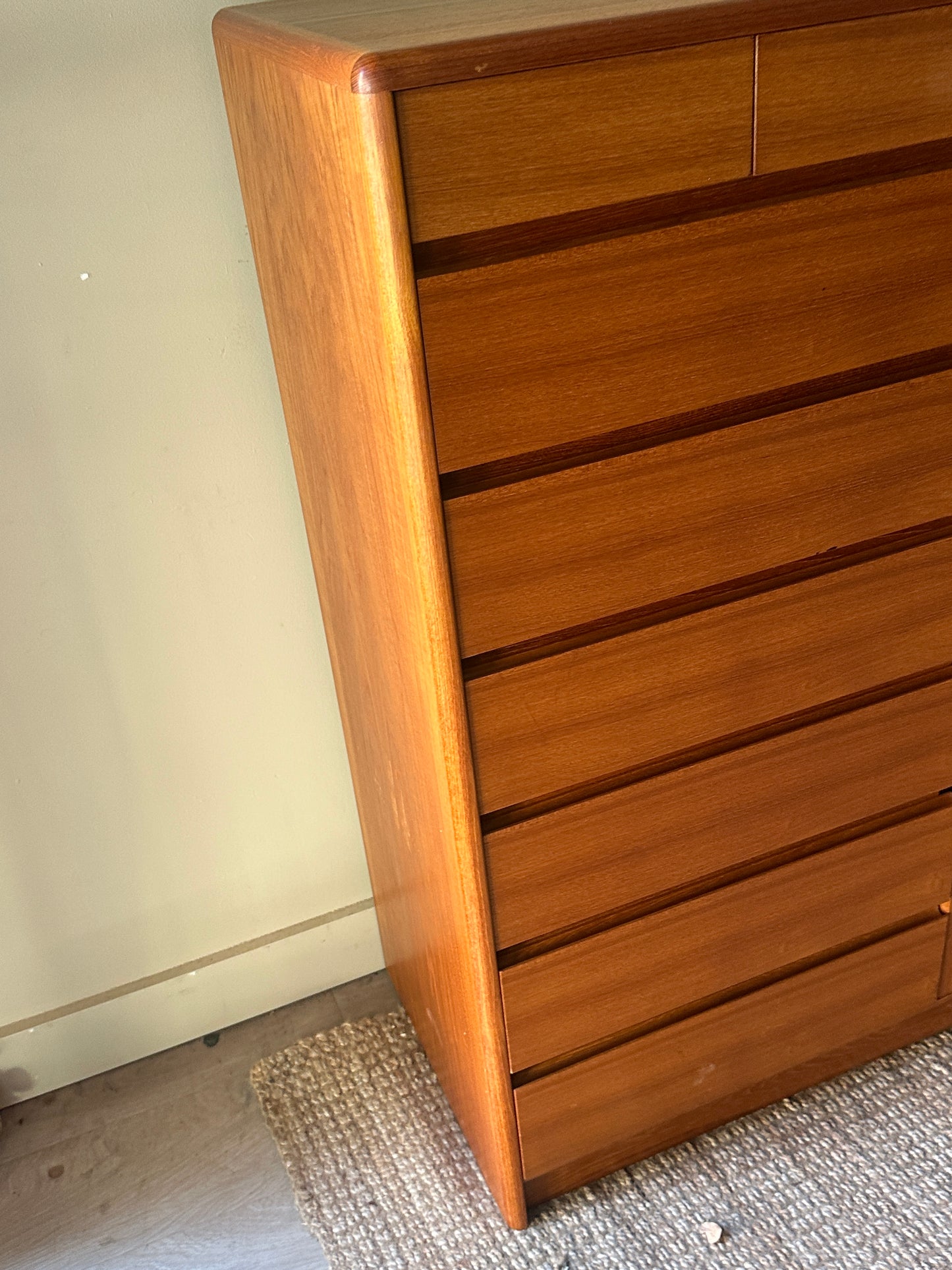 Teak Gentlemen’s Dresser