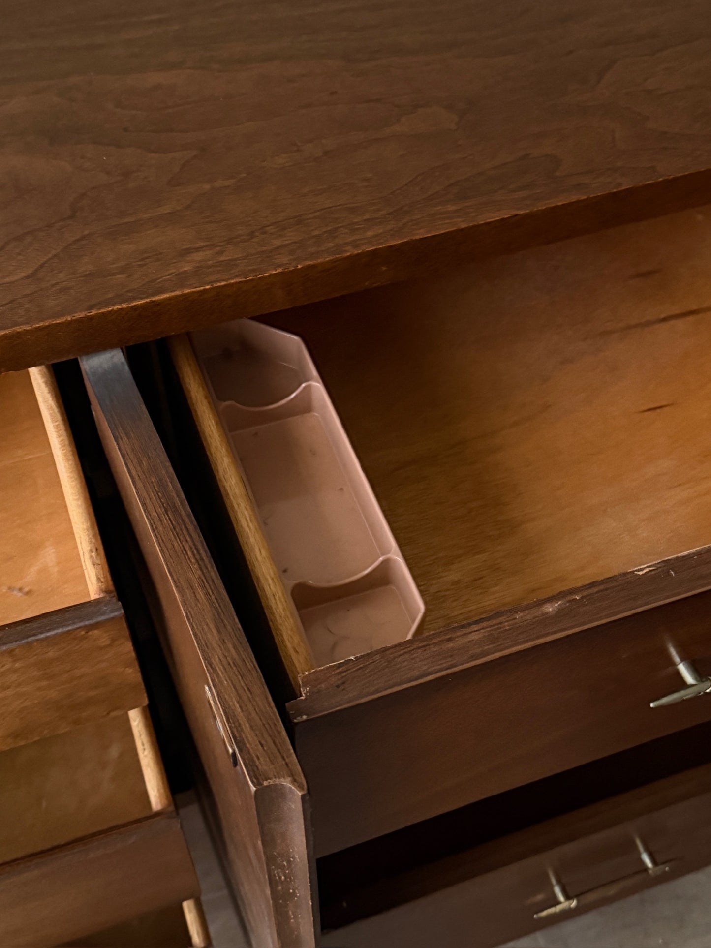 Broyhill walnut dresser