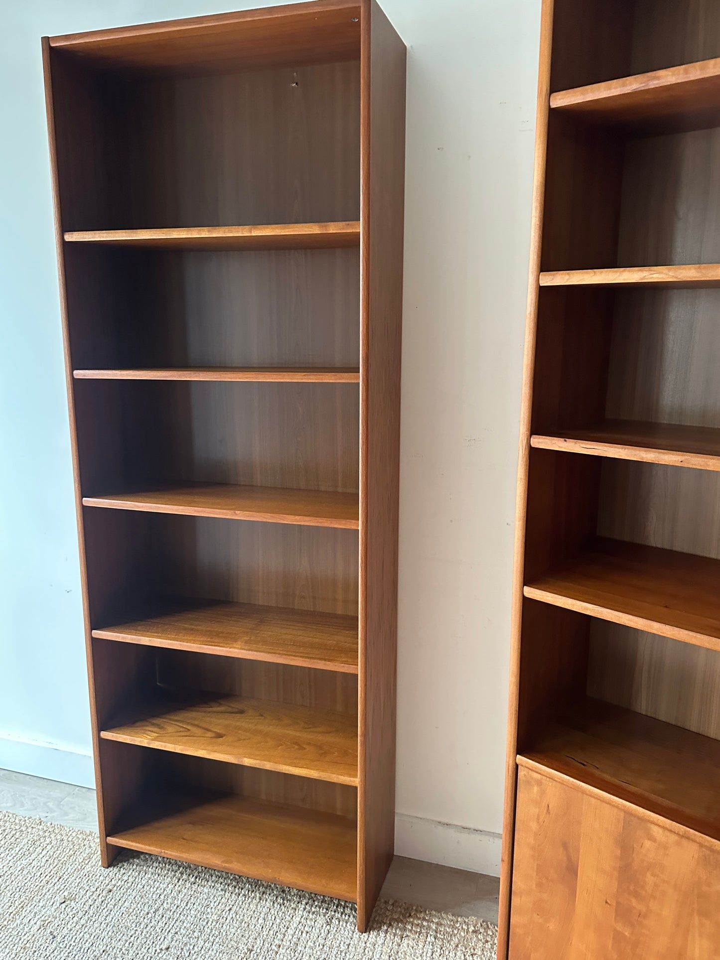 Teak bookshelf