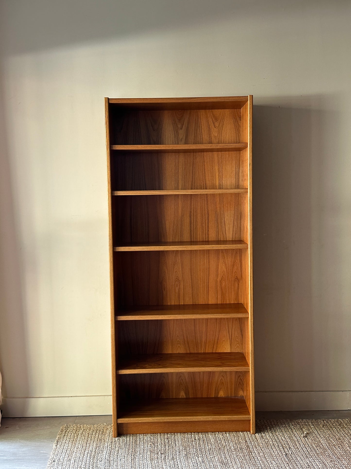 Teak bookshelf