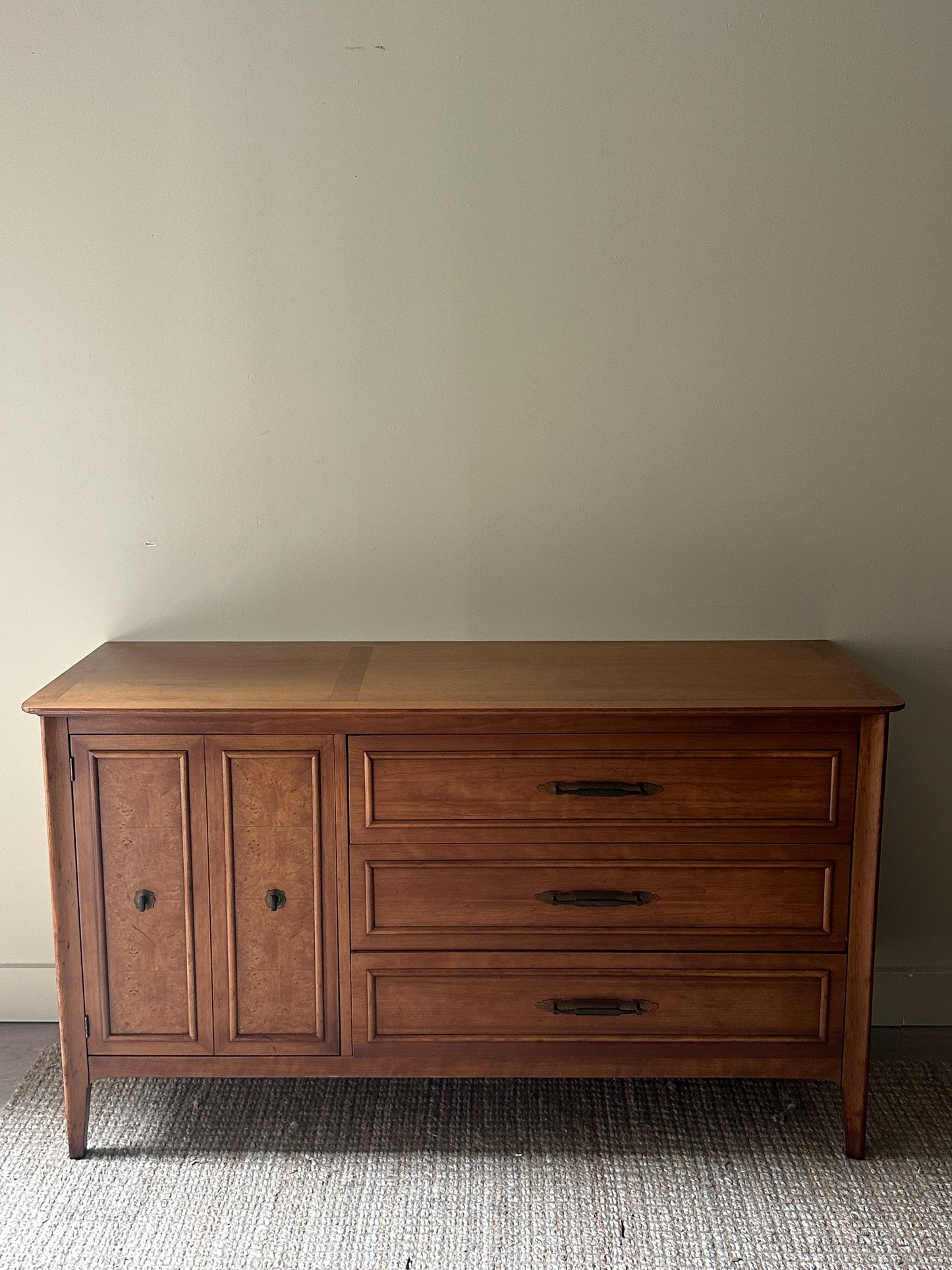 Walnut credenza