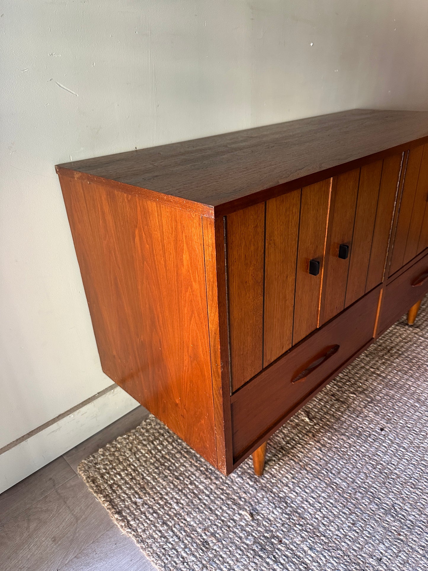 Walnut console