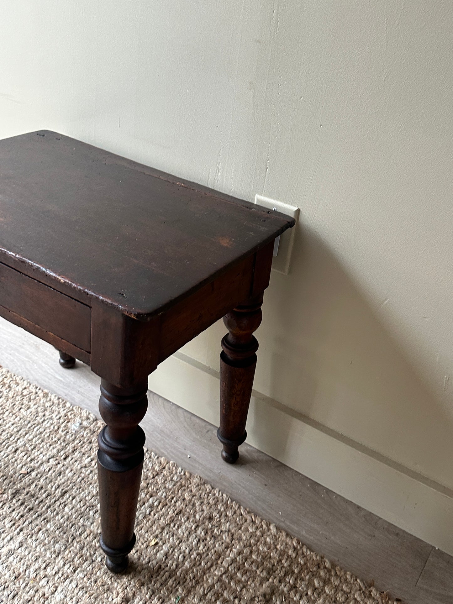 Pine side table