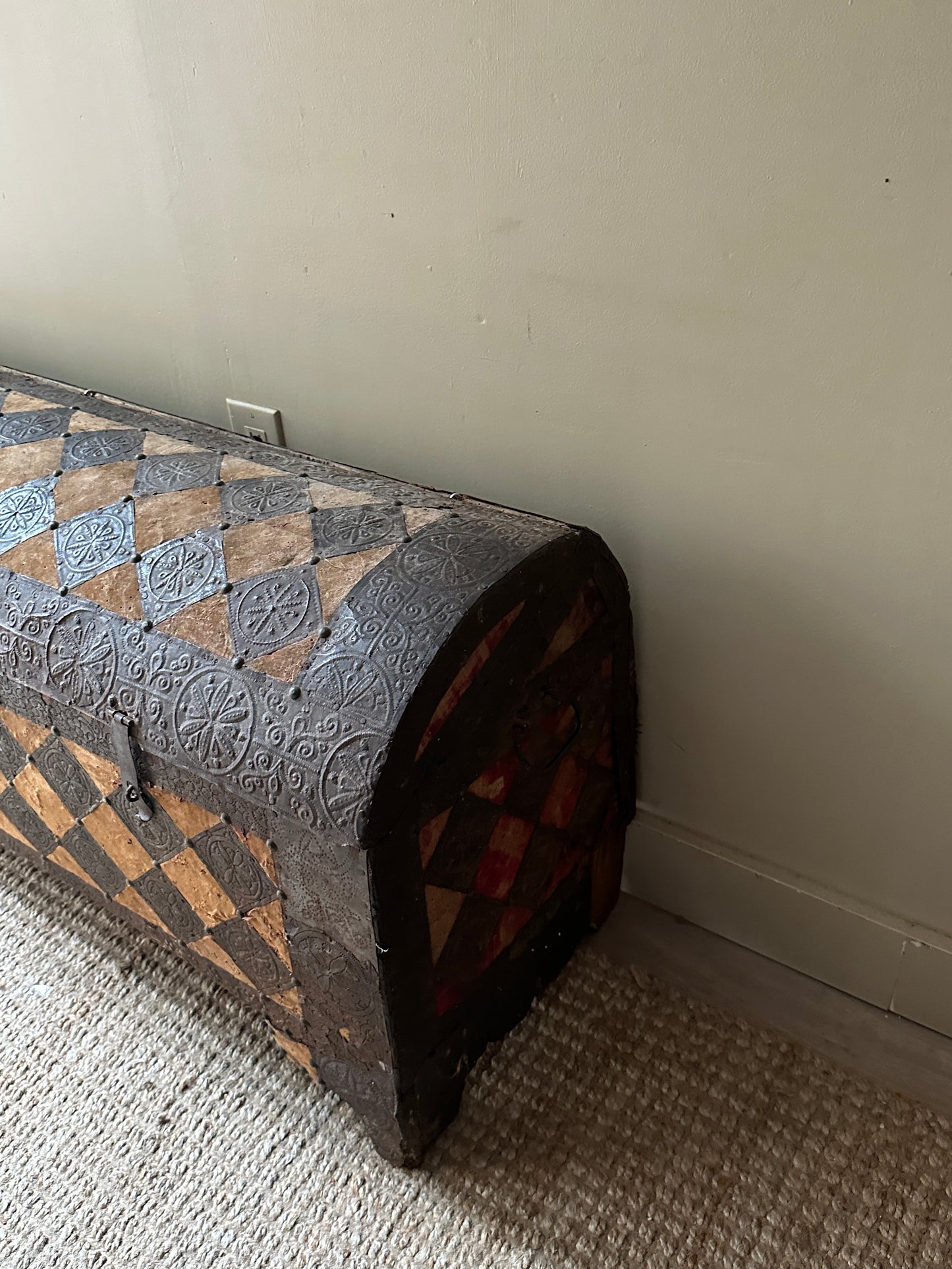 Italian metal chest