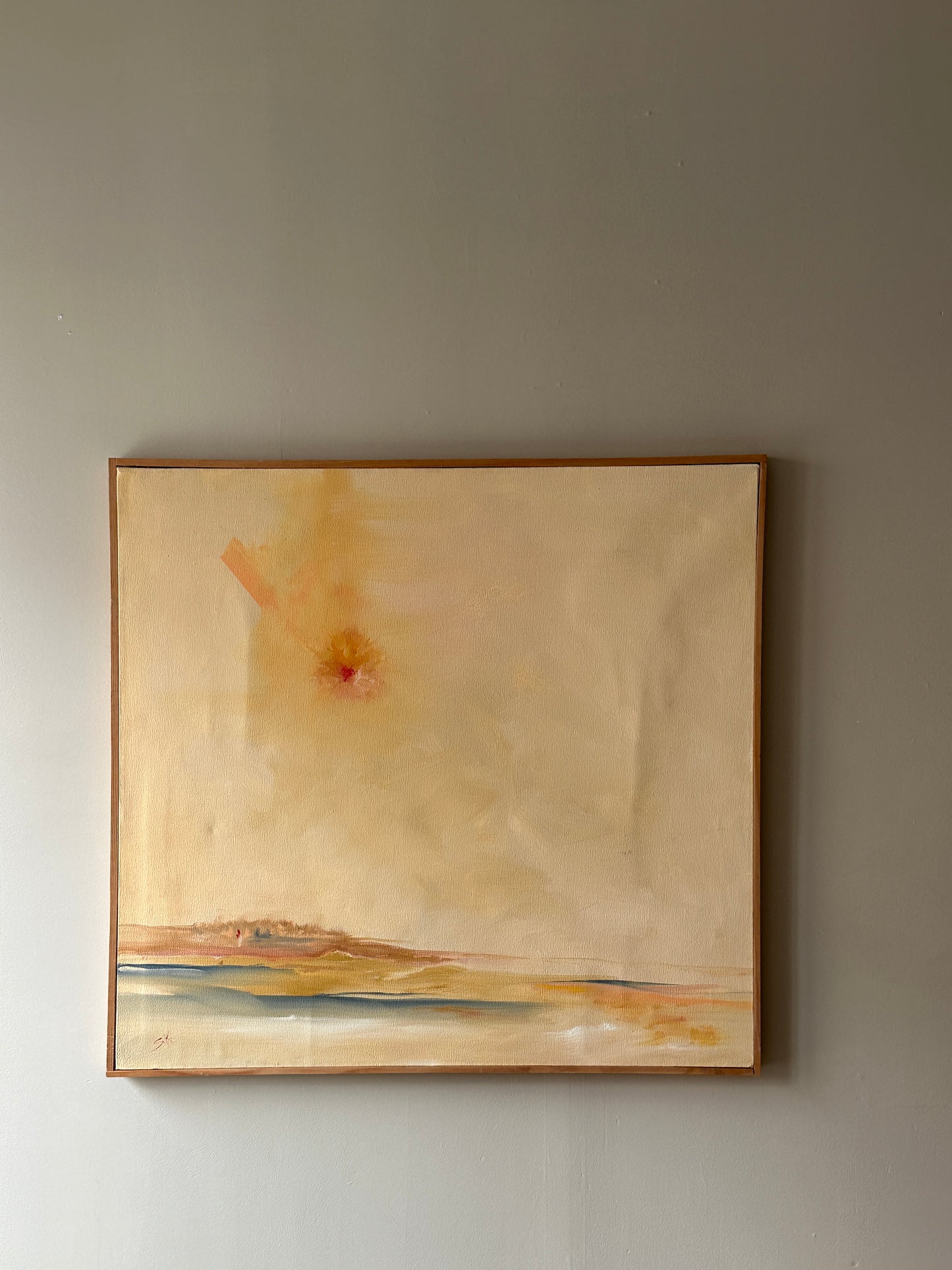 “Light Source” painting by S. Klein