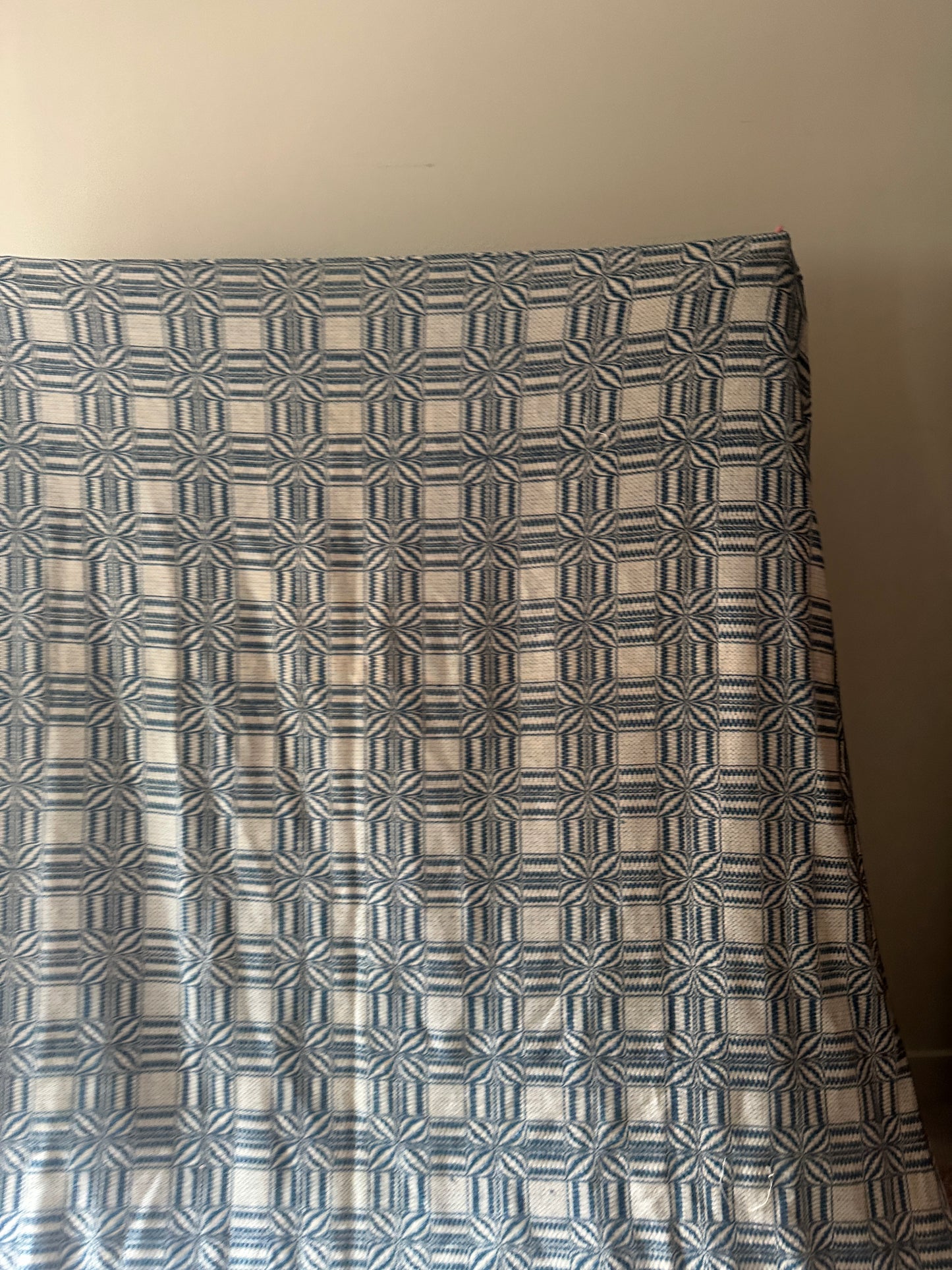 Wool coverlet