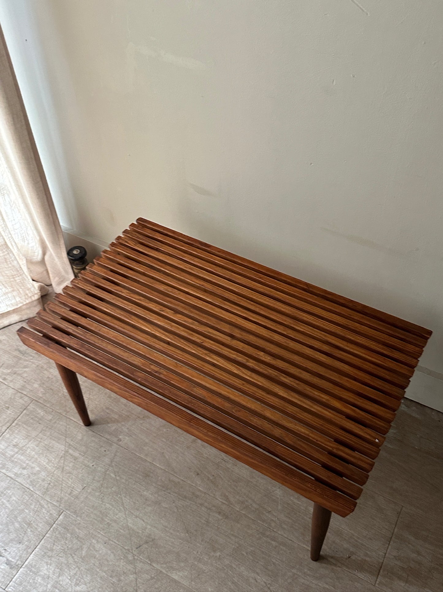 Pine Slatted Coffee Table