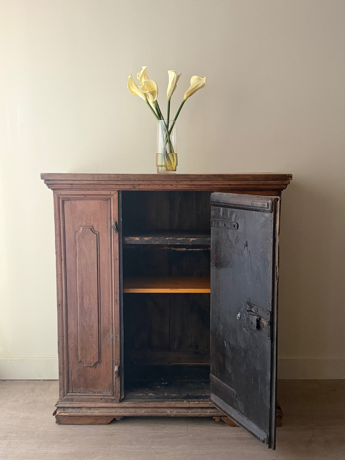 French walnut cupboard