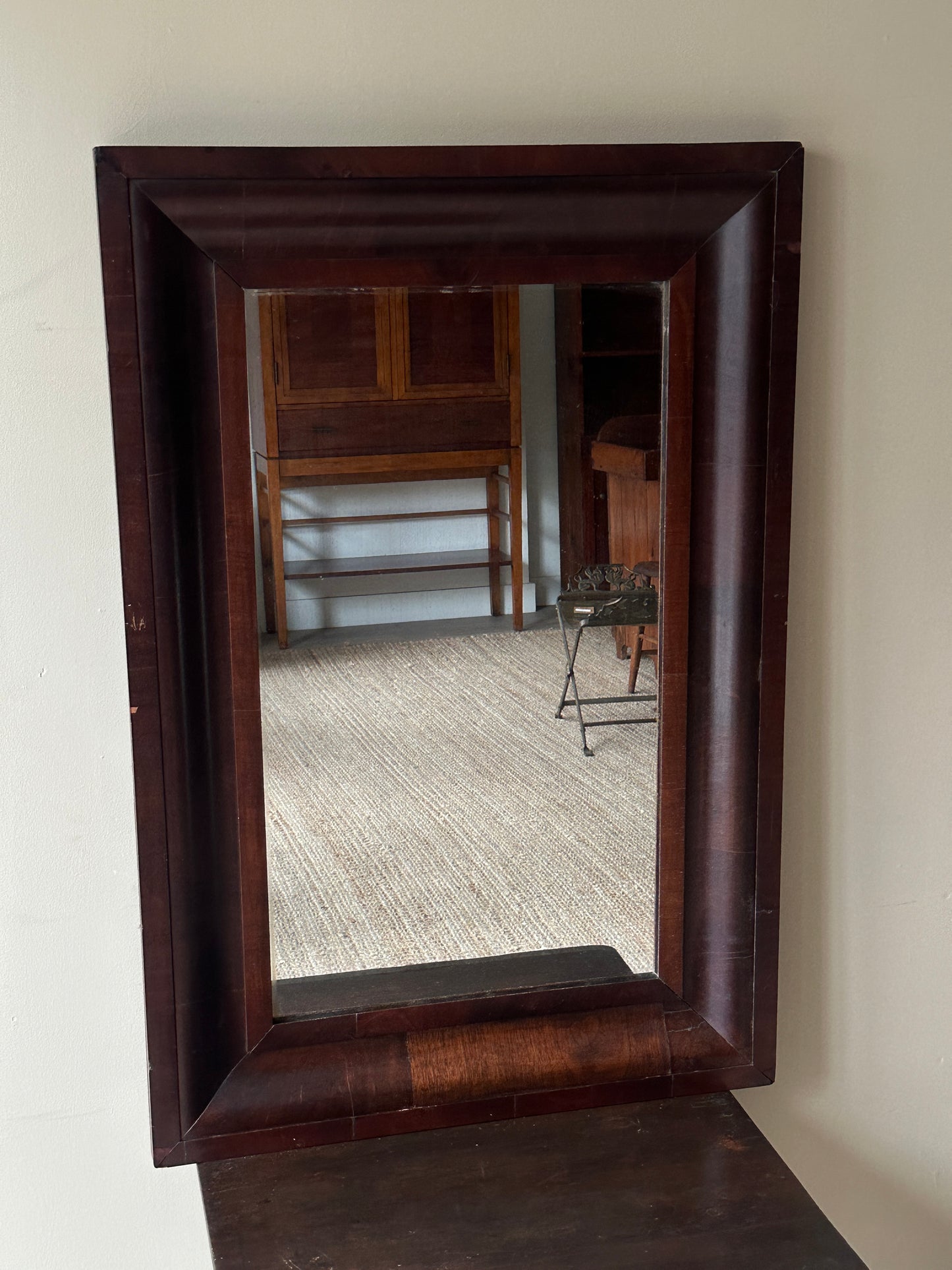 Walnut mirror