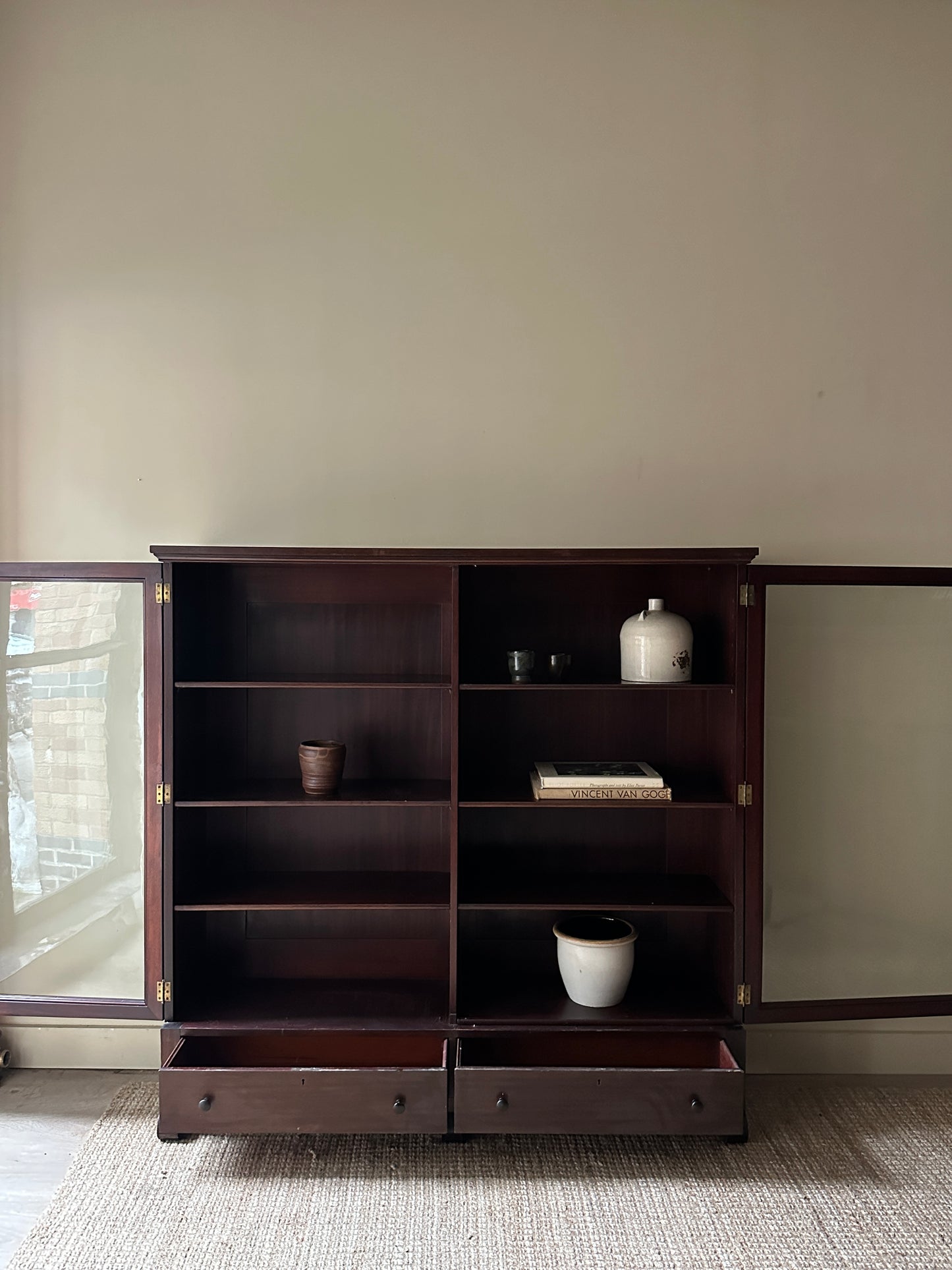 Pine display case