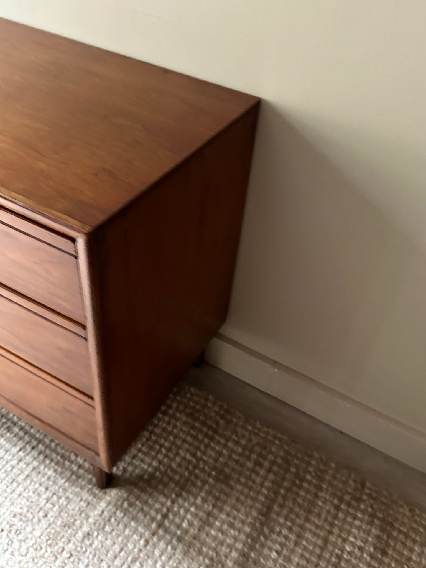 Walnut credenza