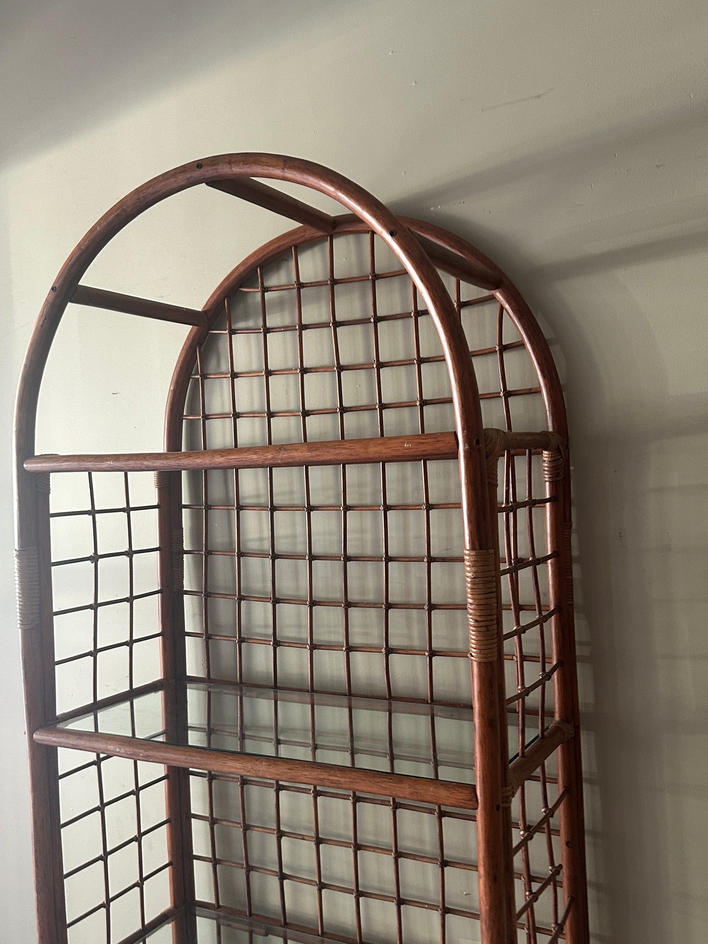 Bamboo shelf