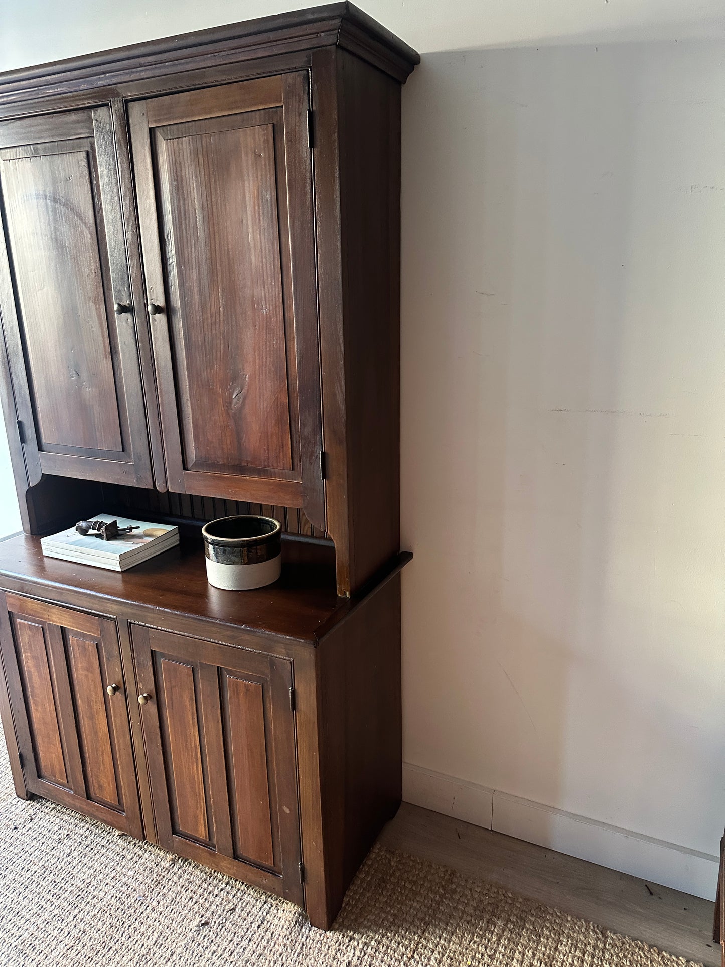 Walnut hutch