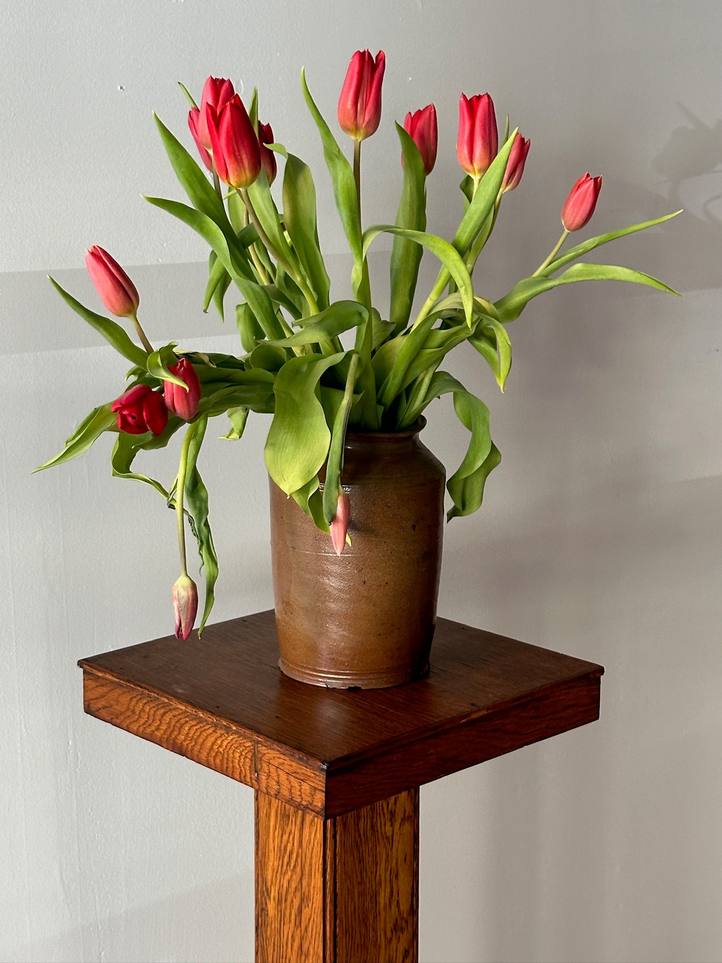 Oak Pedestal