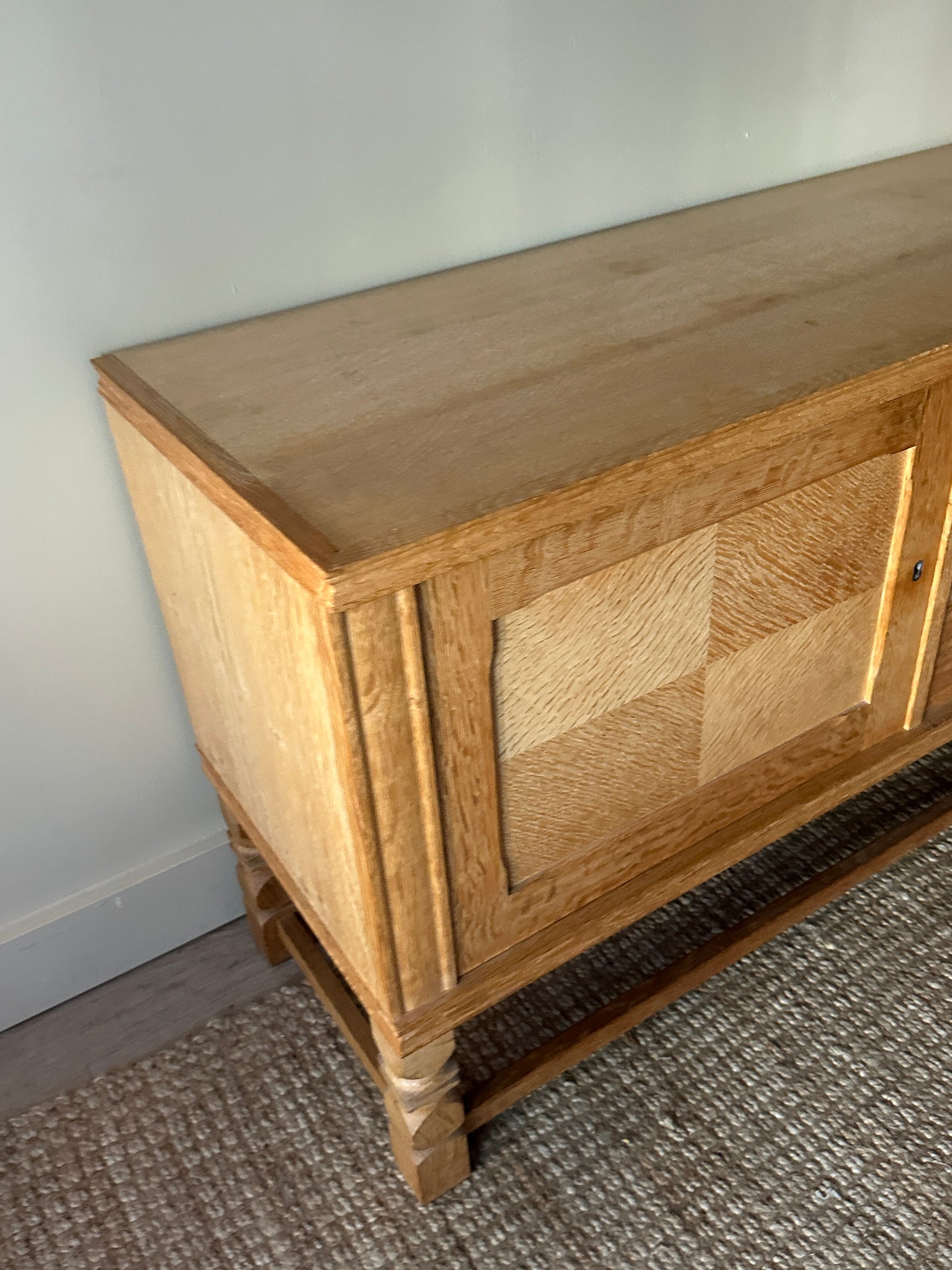 Danish white oak cabinet