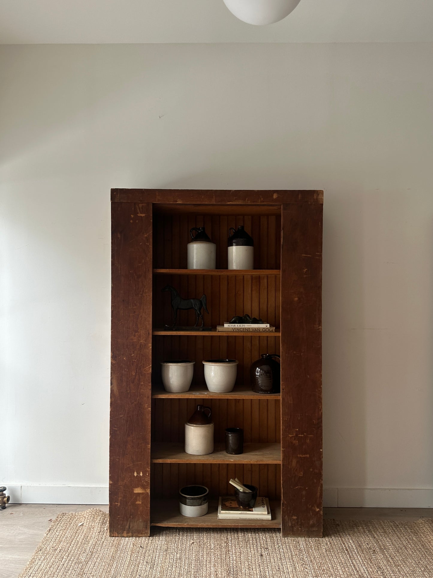 Large farmhouse shelves