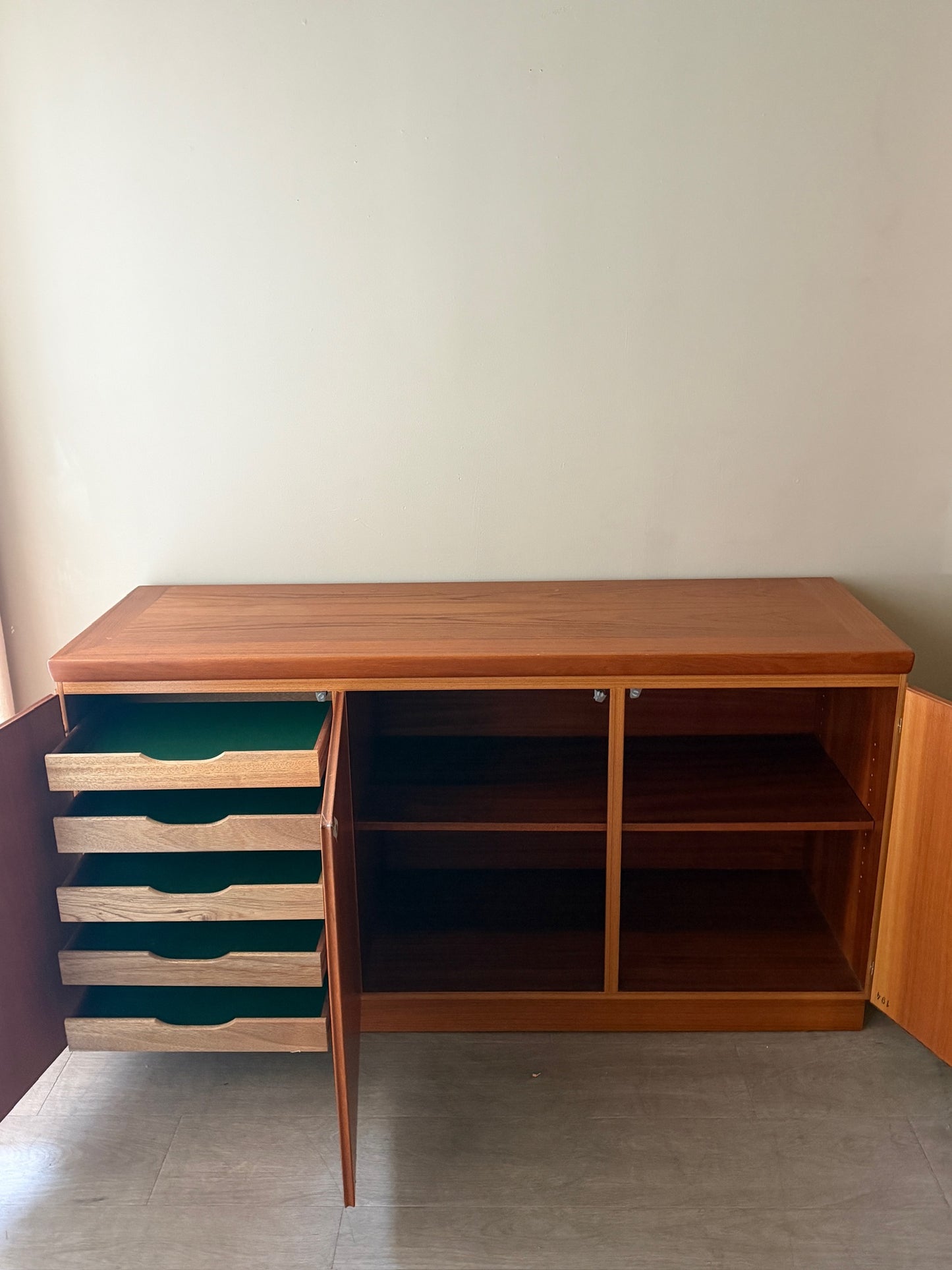 Skovby Danish teak credenza