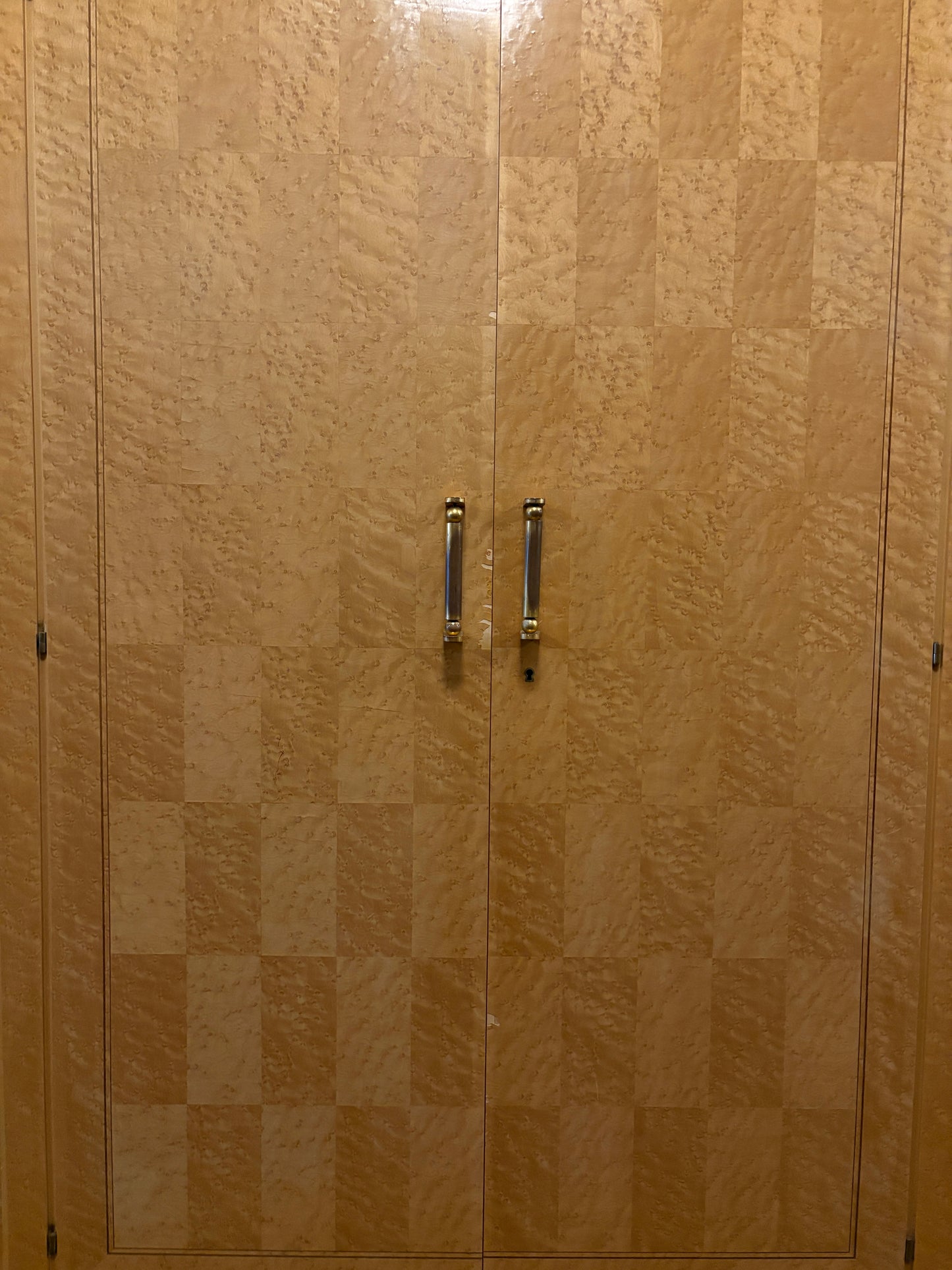 XL Birds Eye maple, checkered, collapsible wall unit