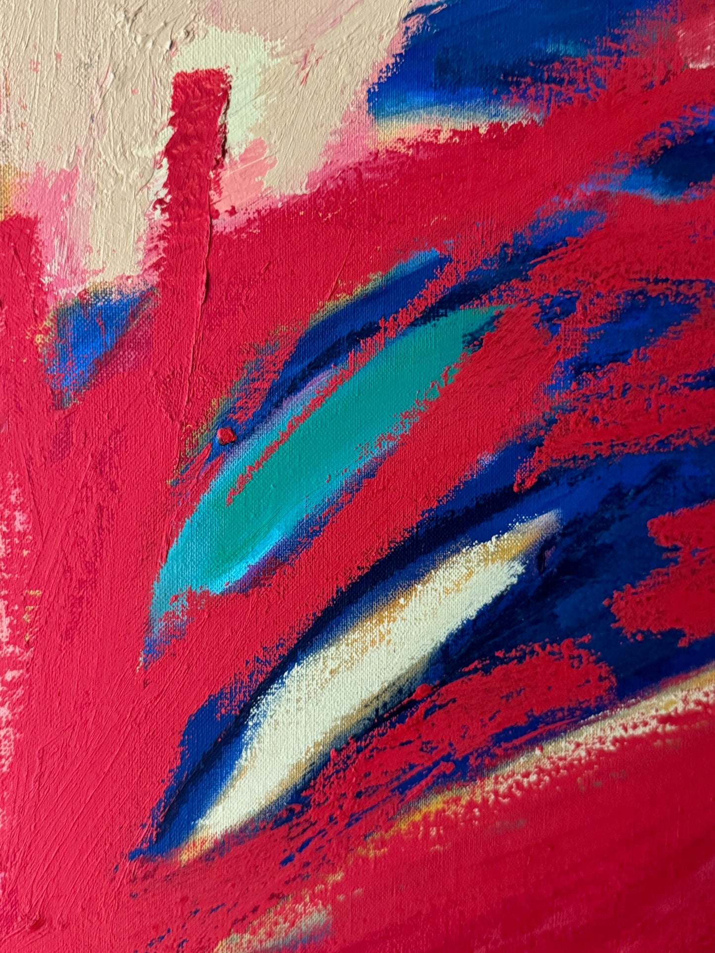 Abstract painting by Ivan Liberman