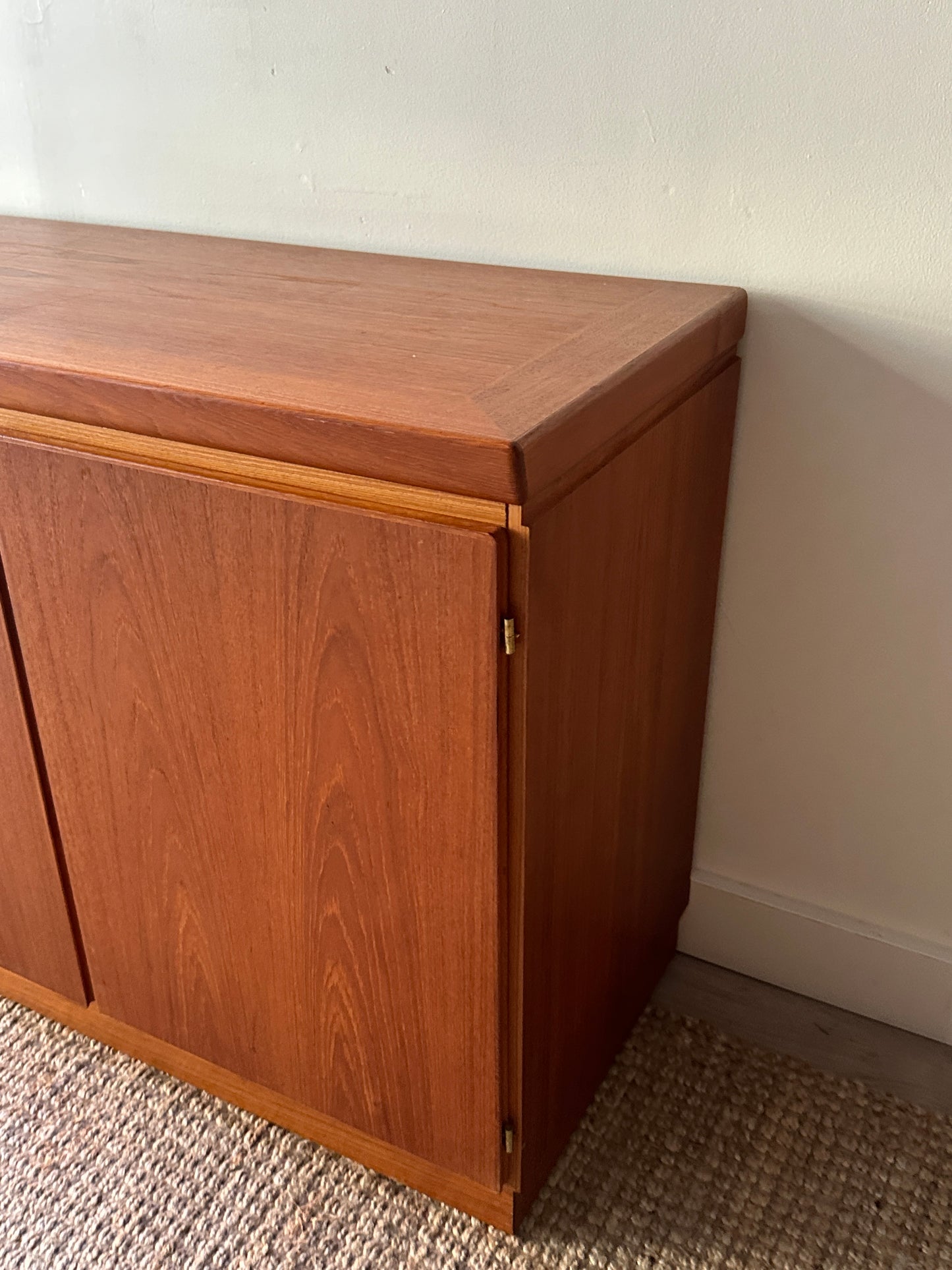 Danish teak credenza