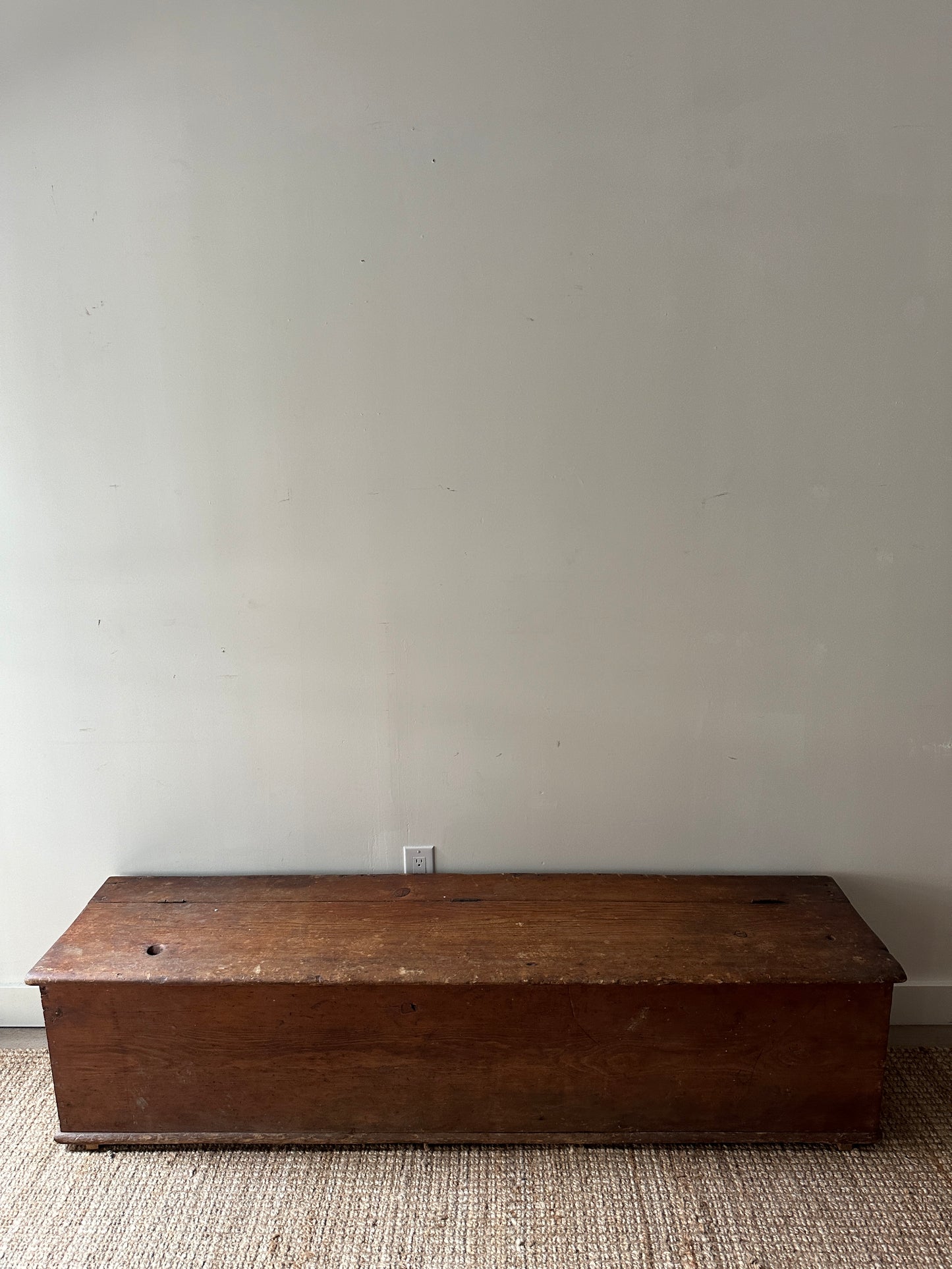 Early American storage bench