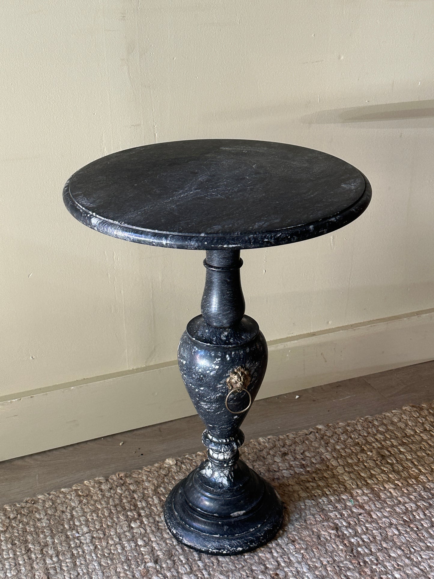 Marble pedestal