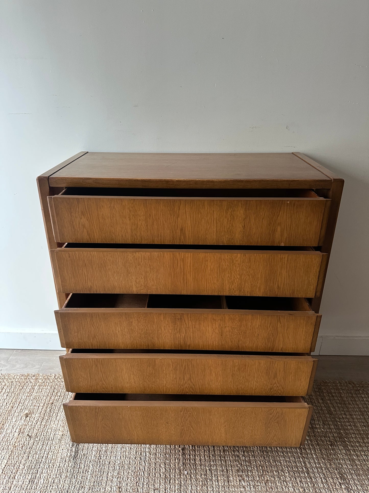 Walnut tallboy