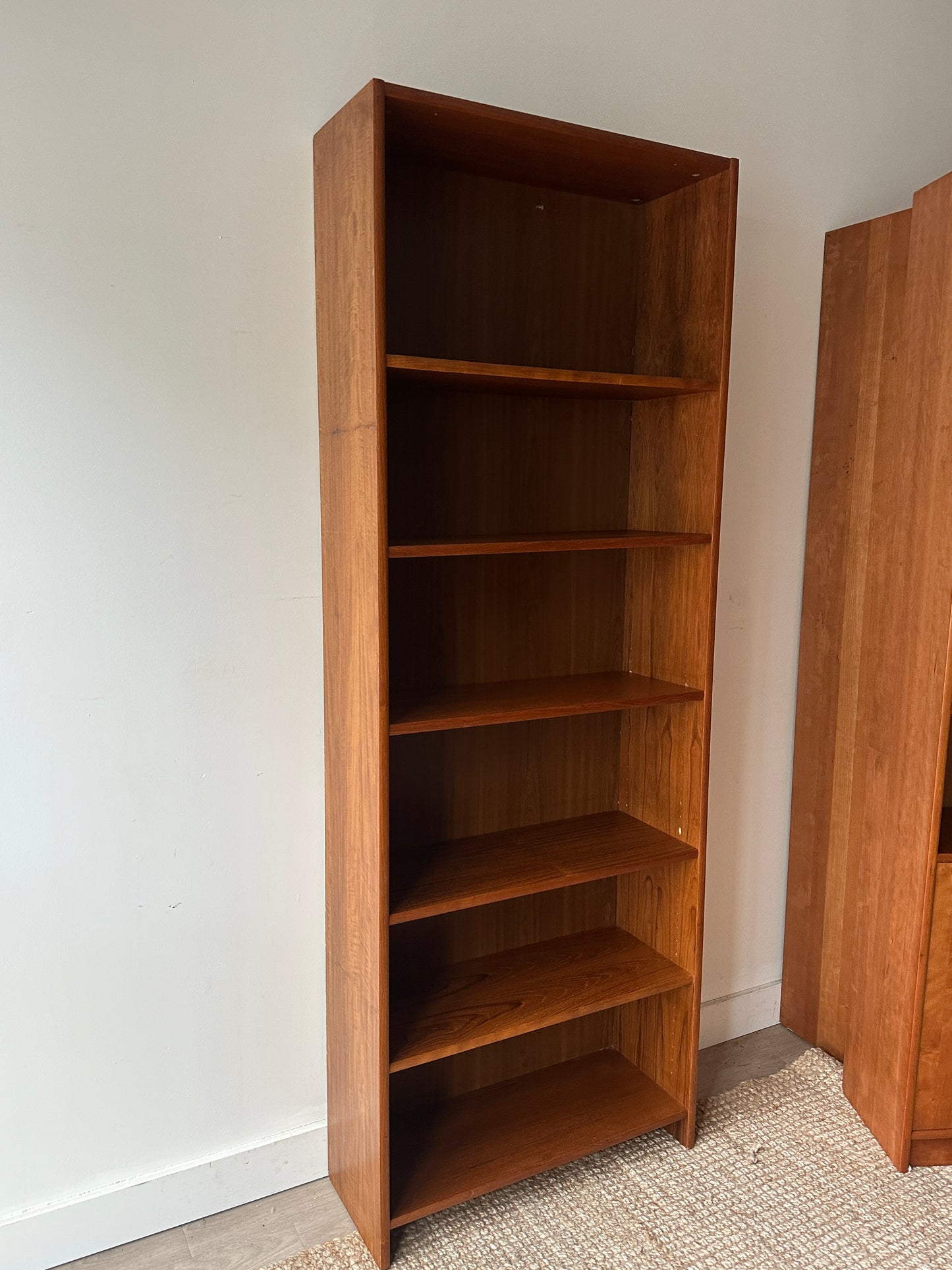 Teak bookshelf