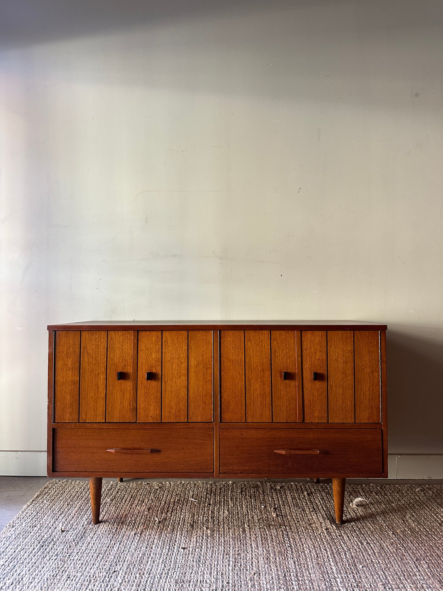 Walnut console