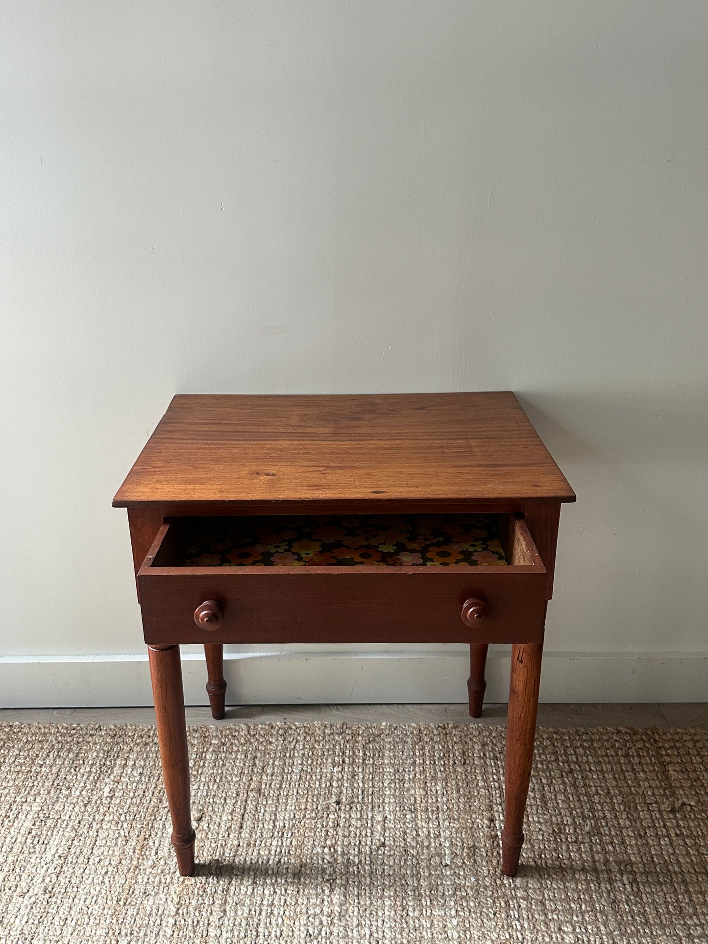 Maple side table