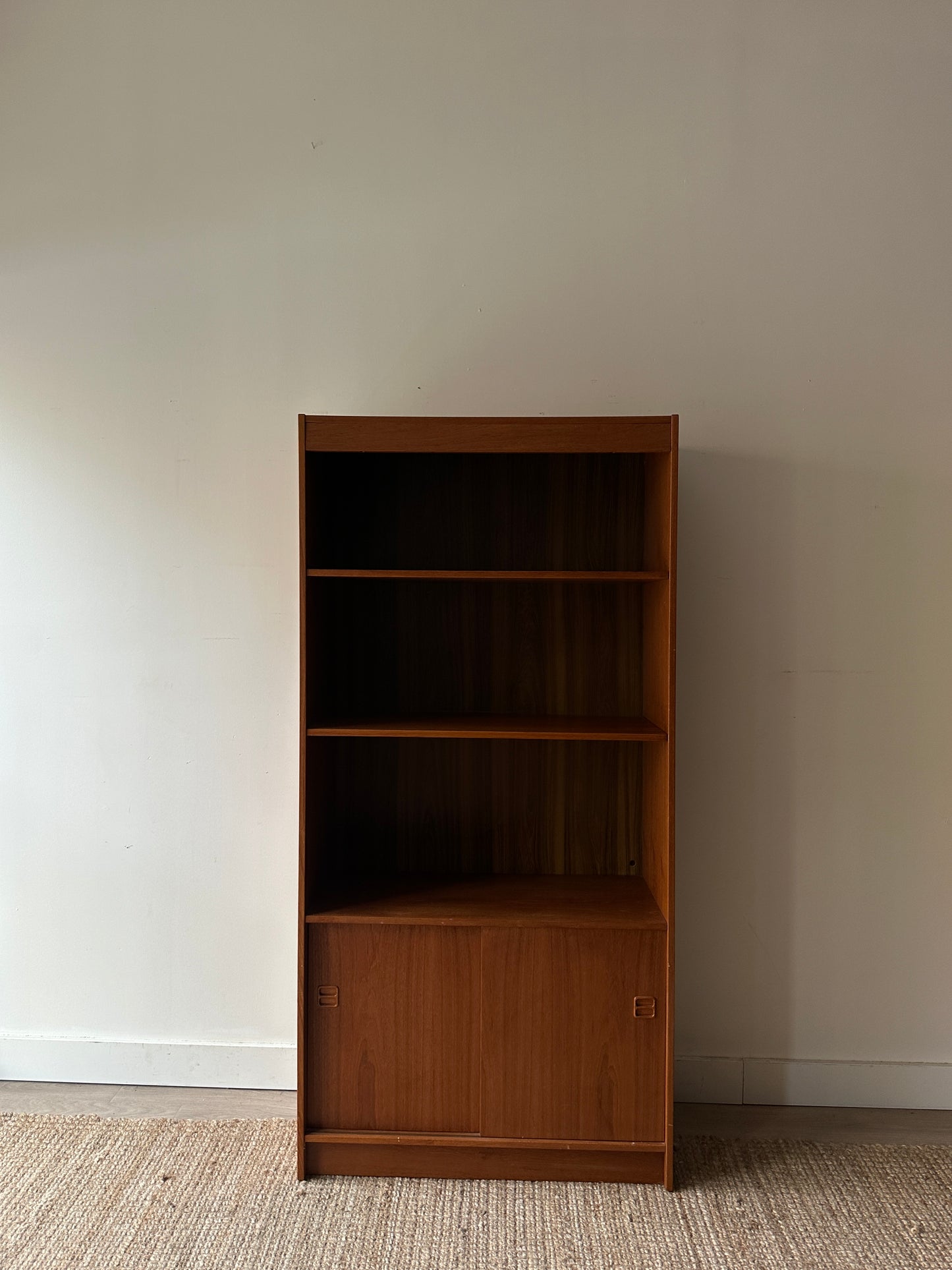 Teak bookcase