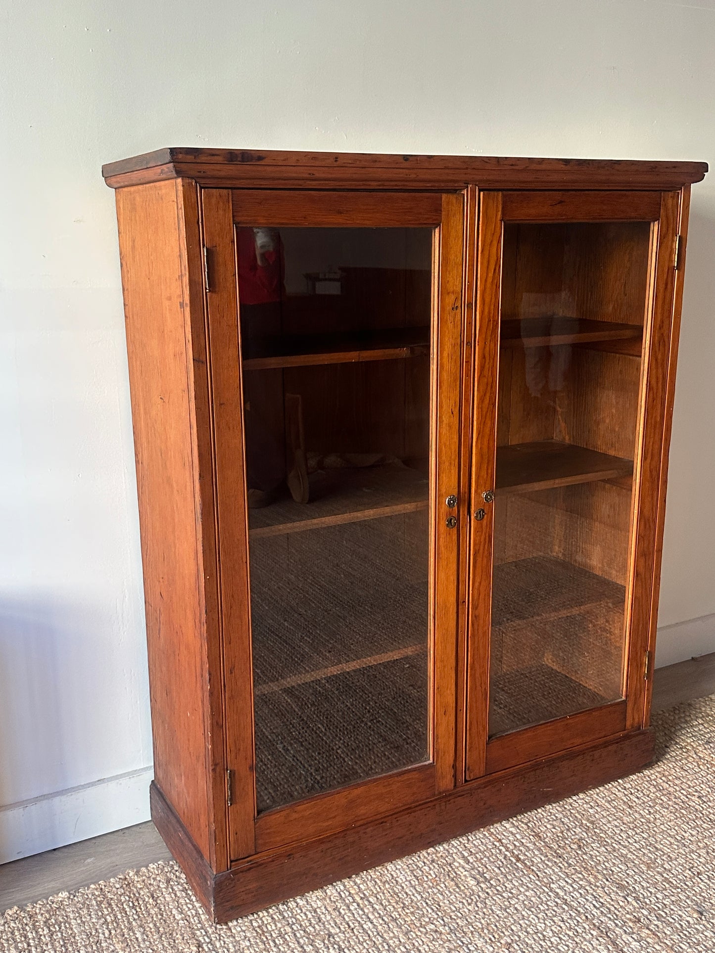 Pine display case