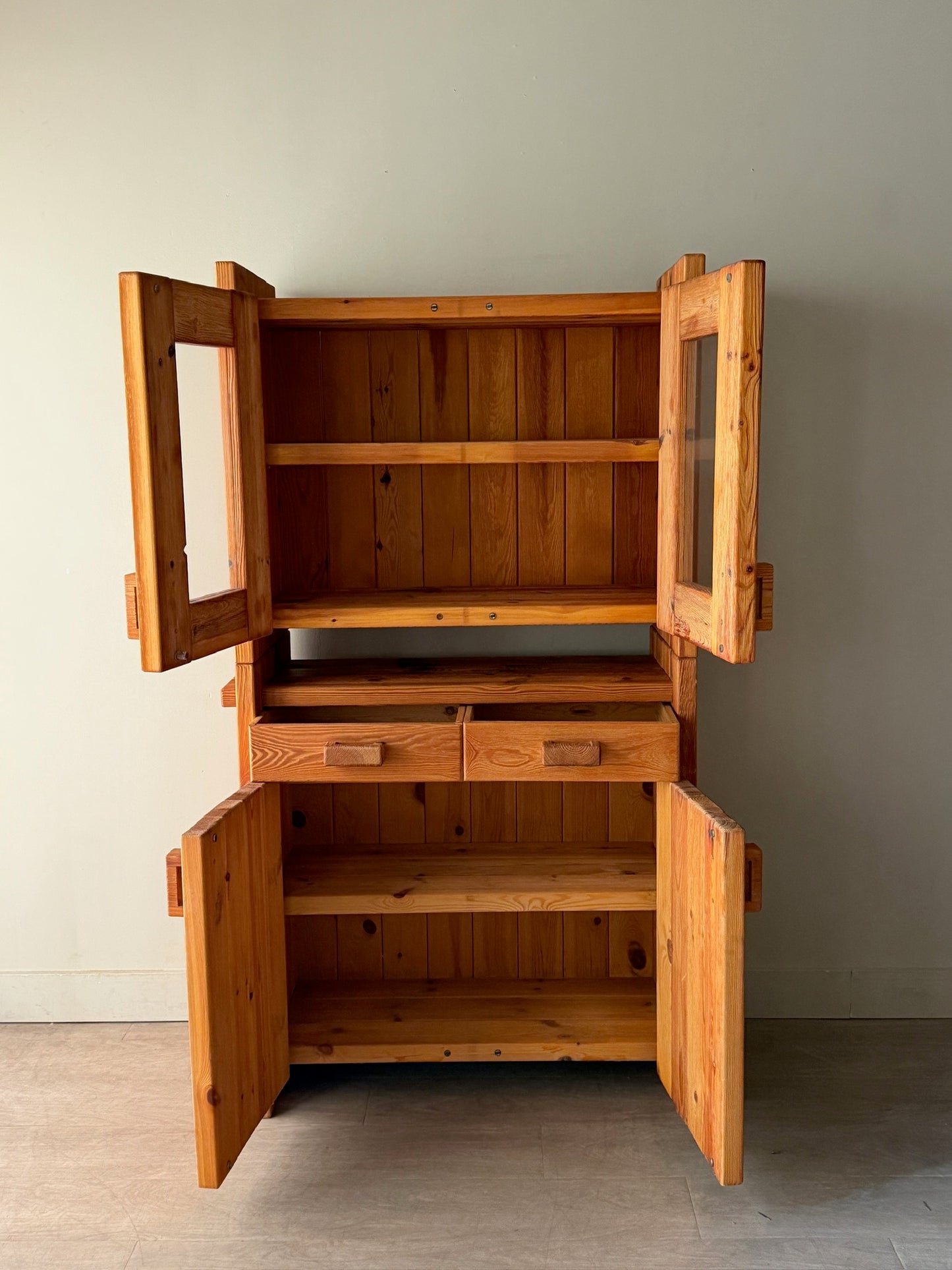 Hans Frydendal pine cabinet (right)