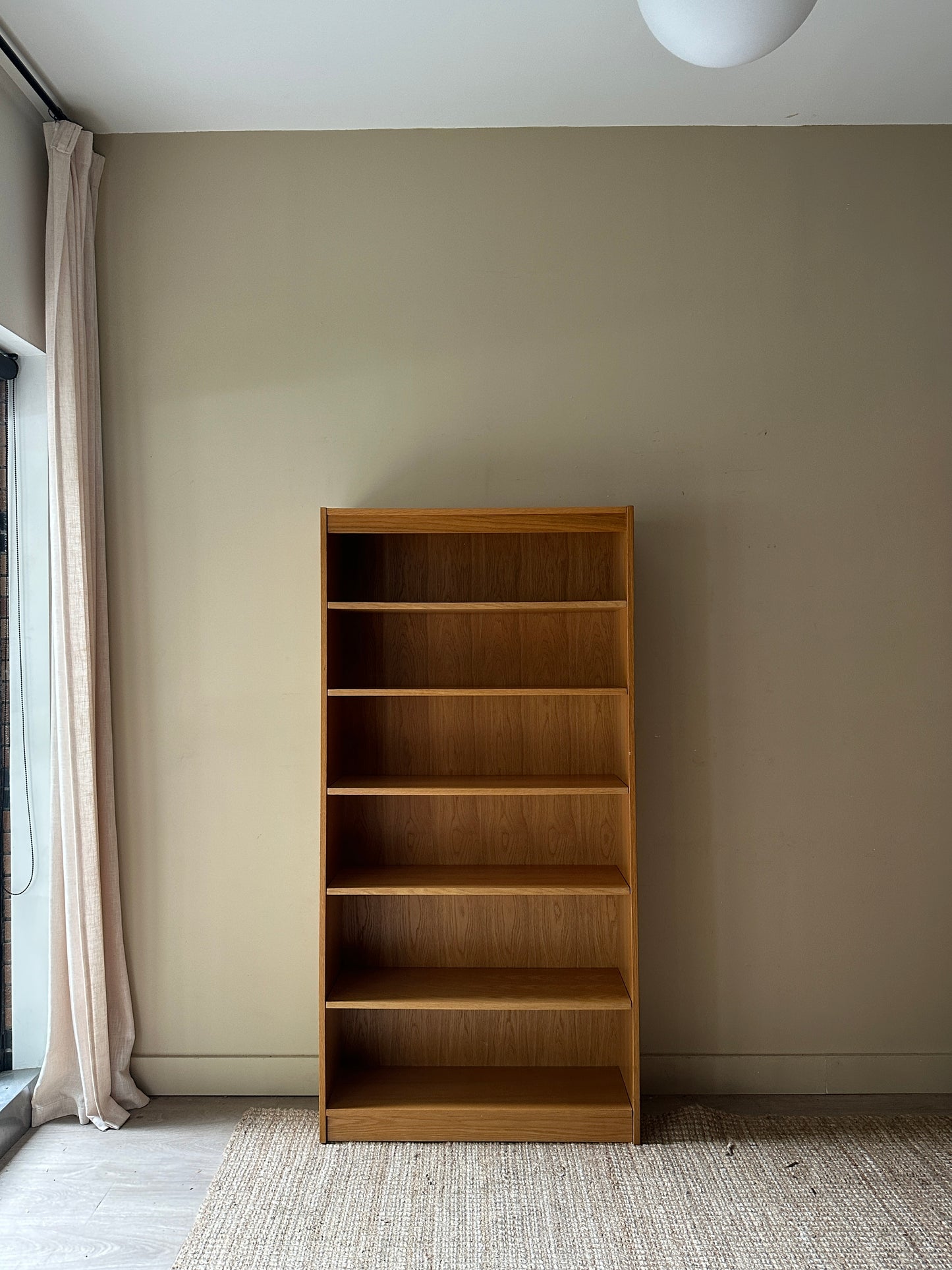 Oak bookshelf