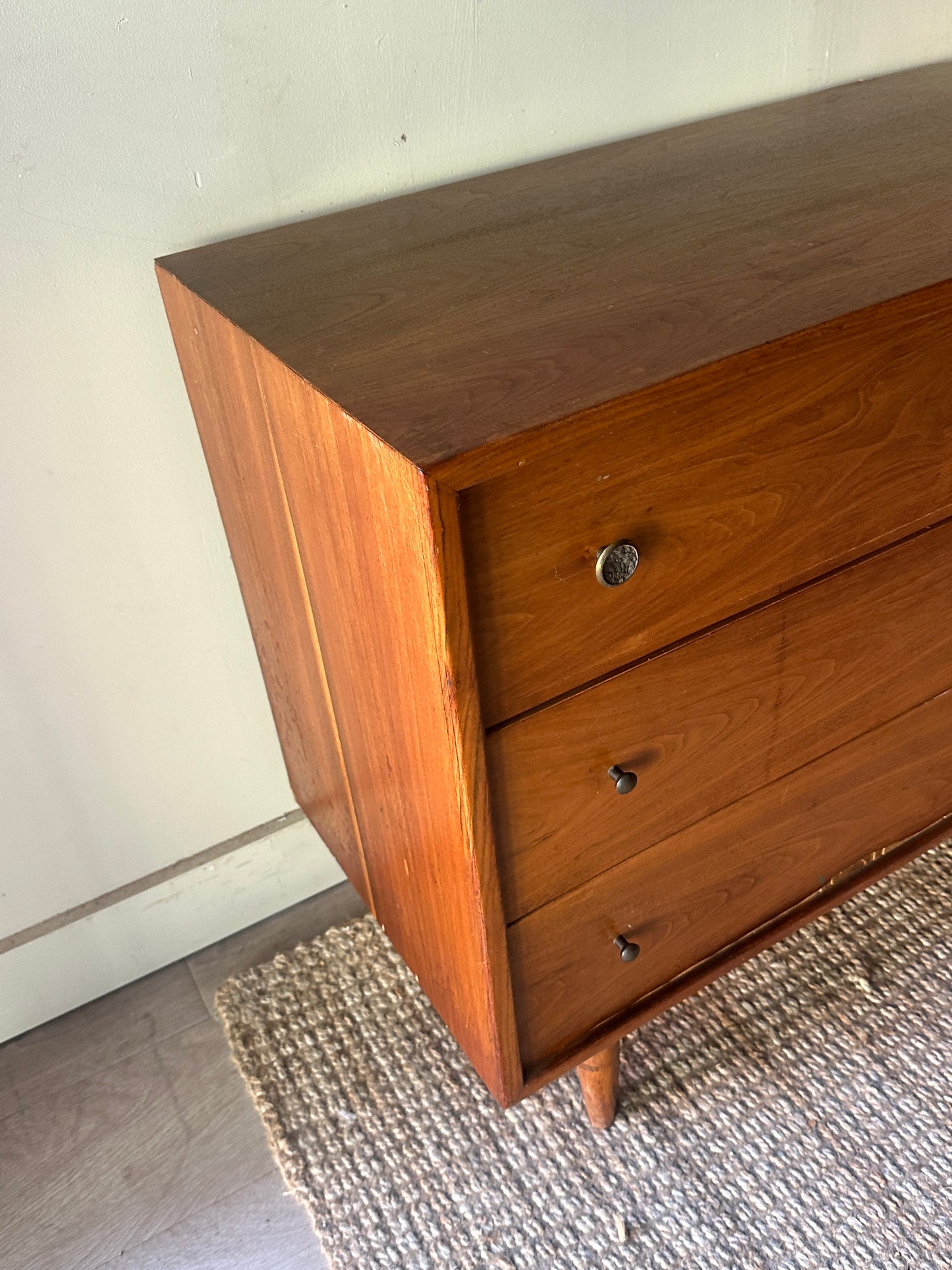 Small walnut dresser