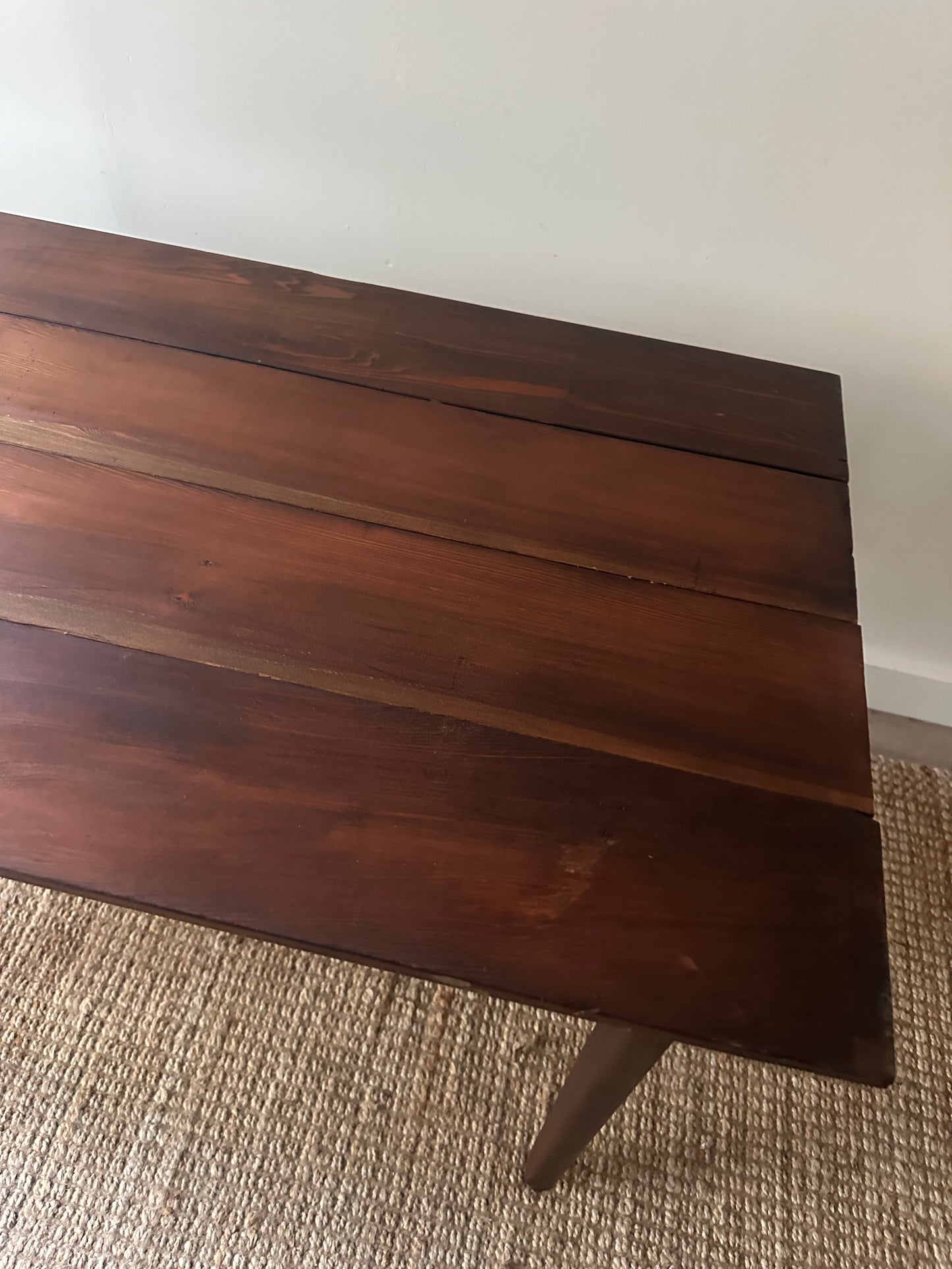 Pine farmhouse table