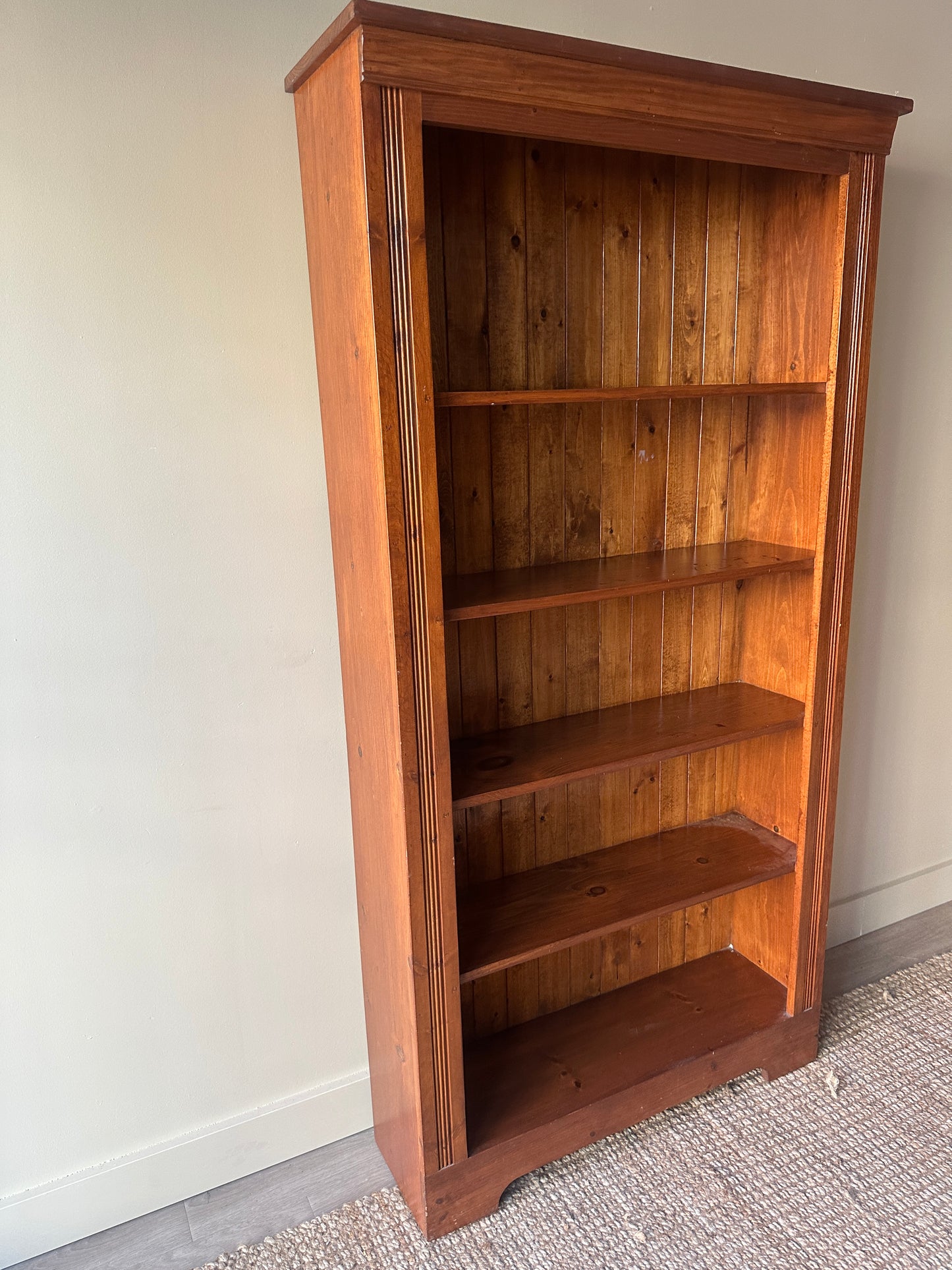 Pine bookshelf