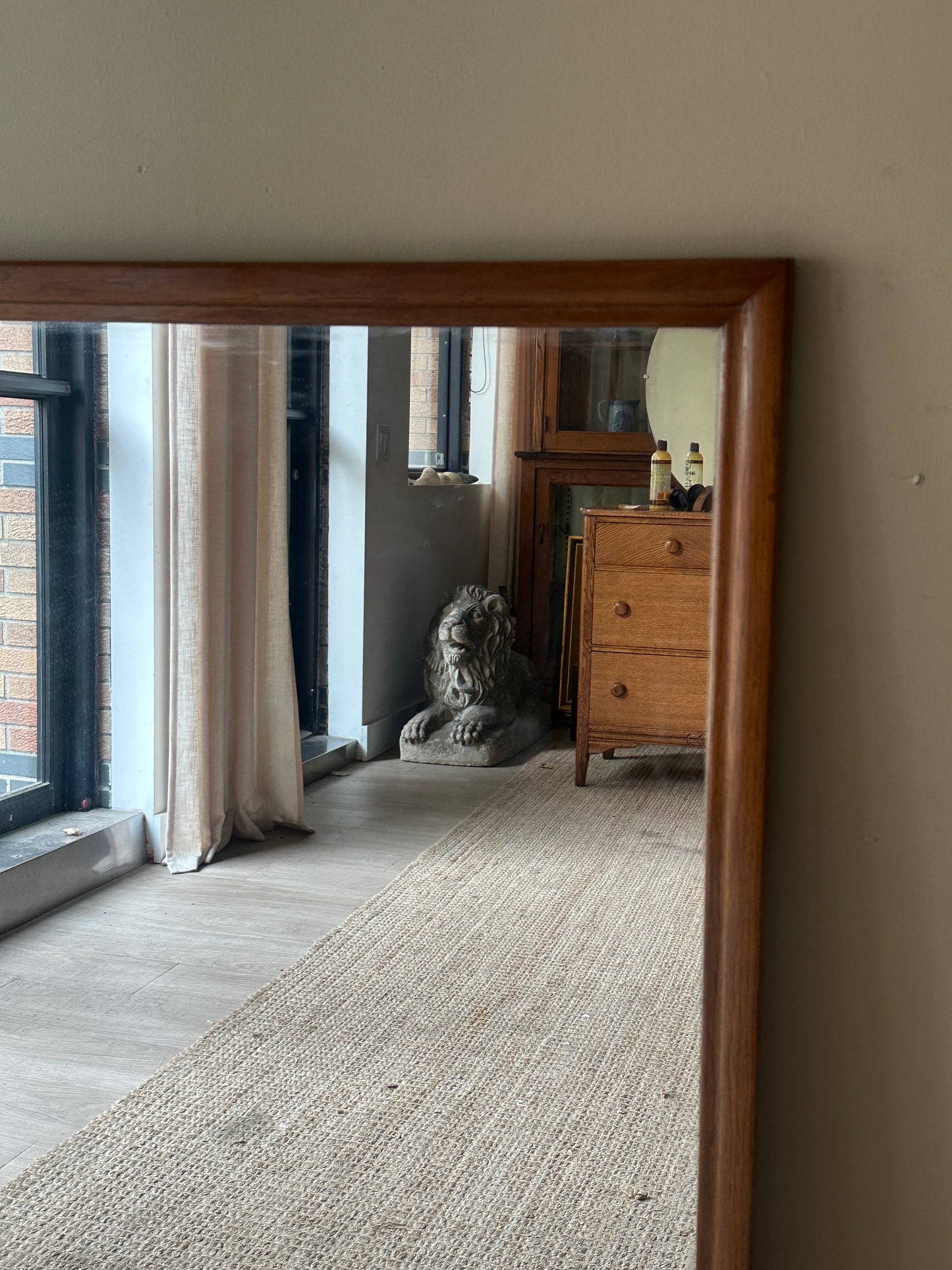 Walnut mirror