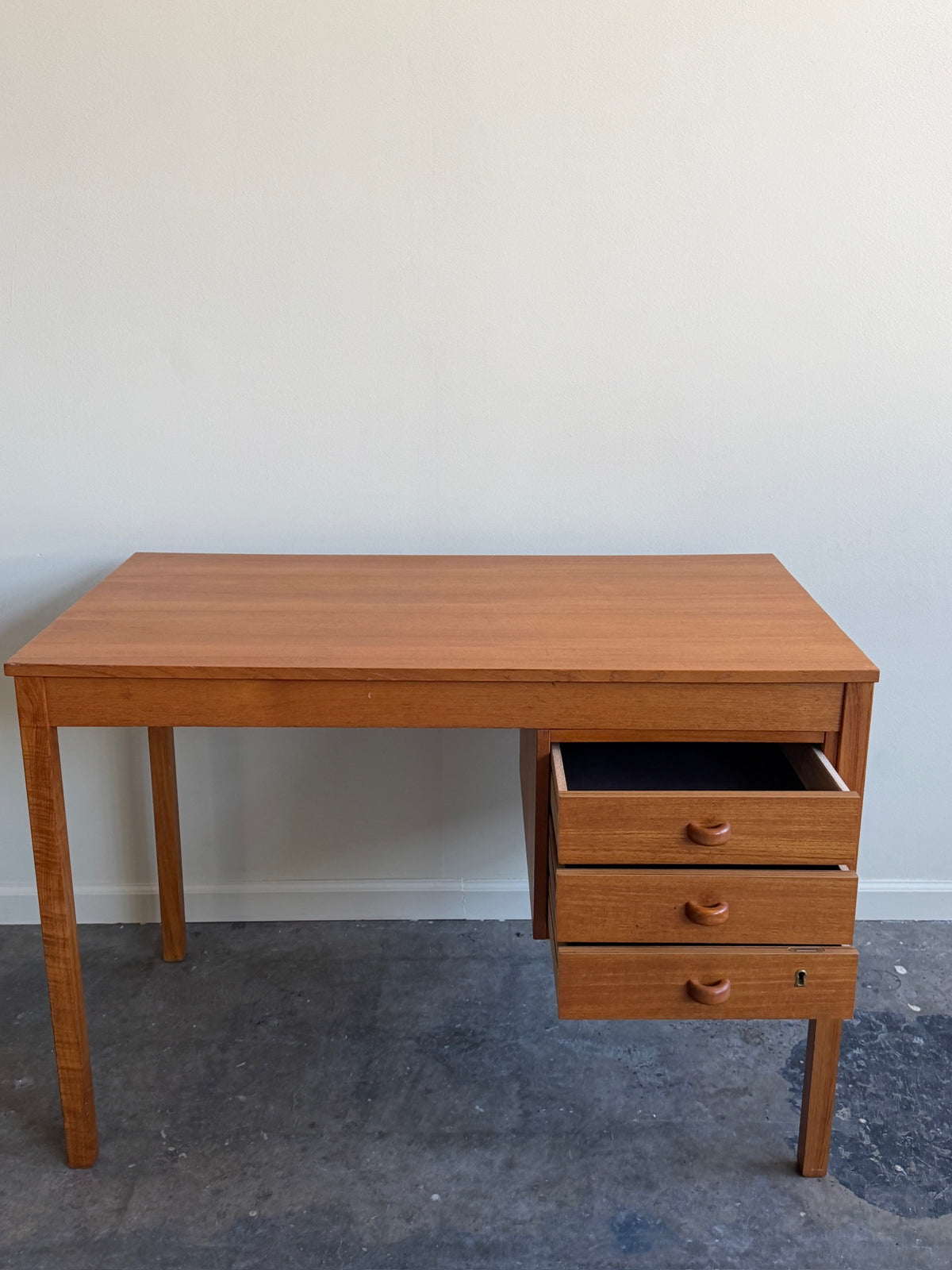Danish teak desk