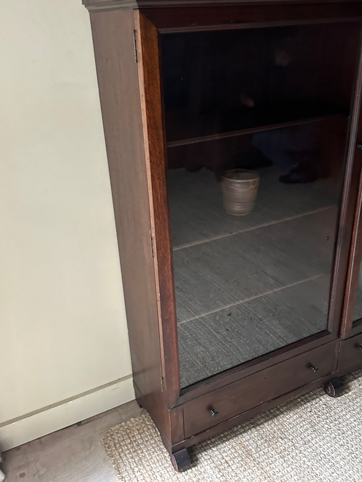 Pine display case