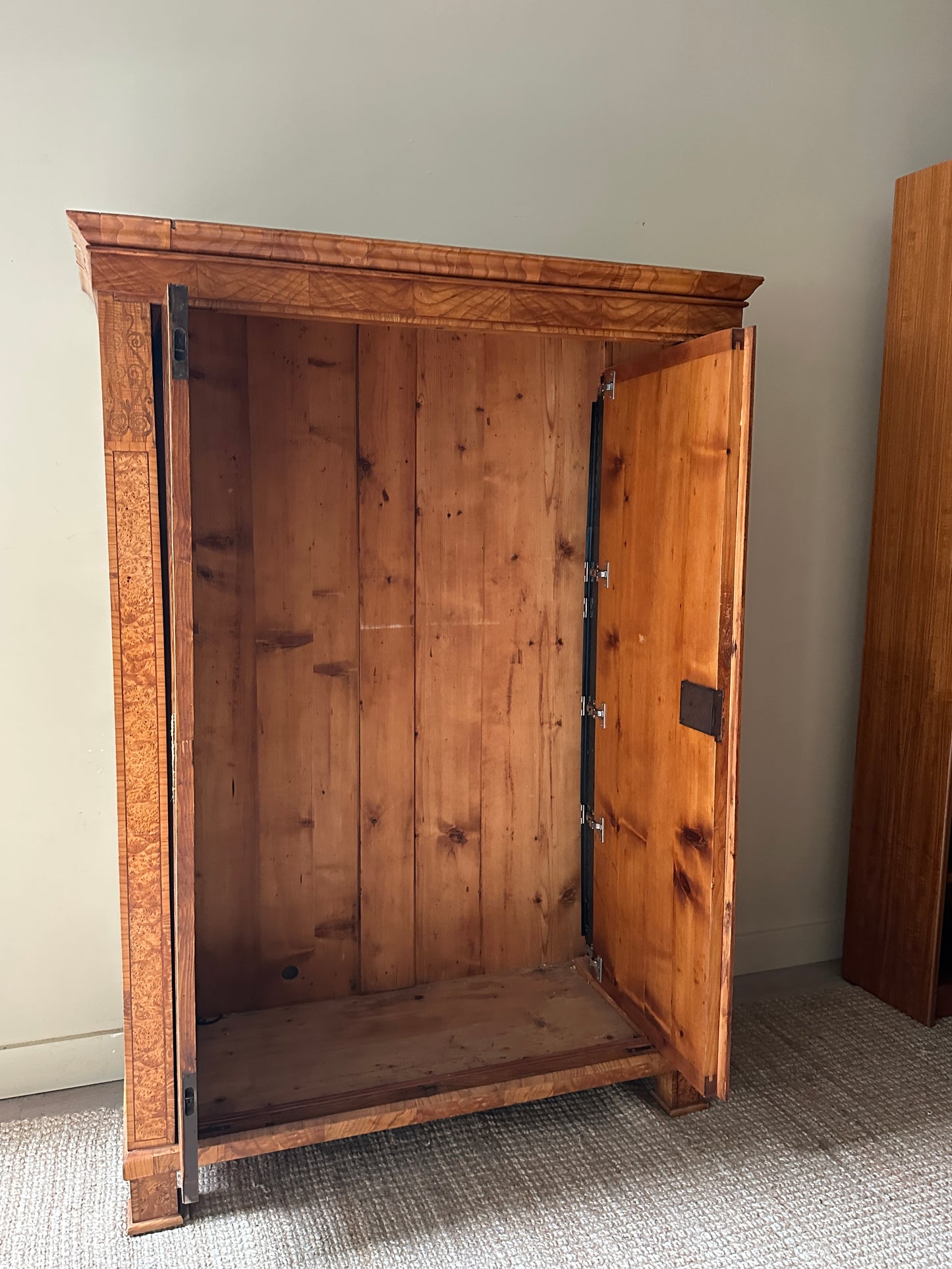 Burl armoire