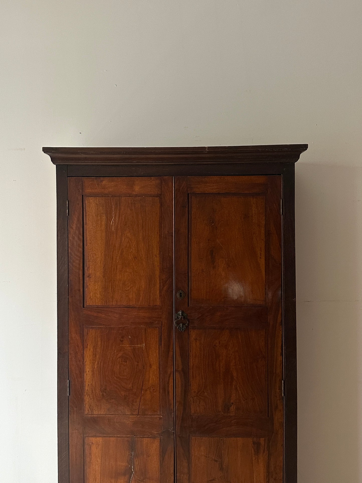 Edwardian bun foot cupboard