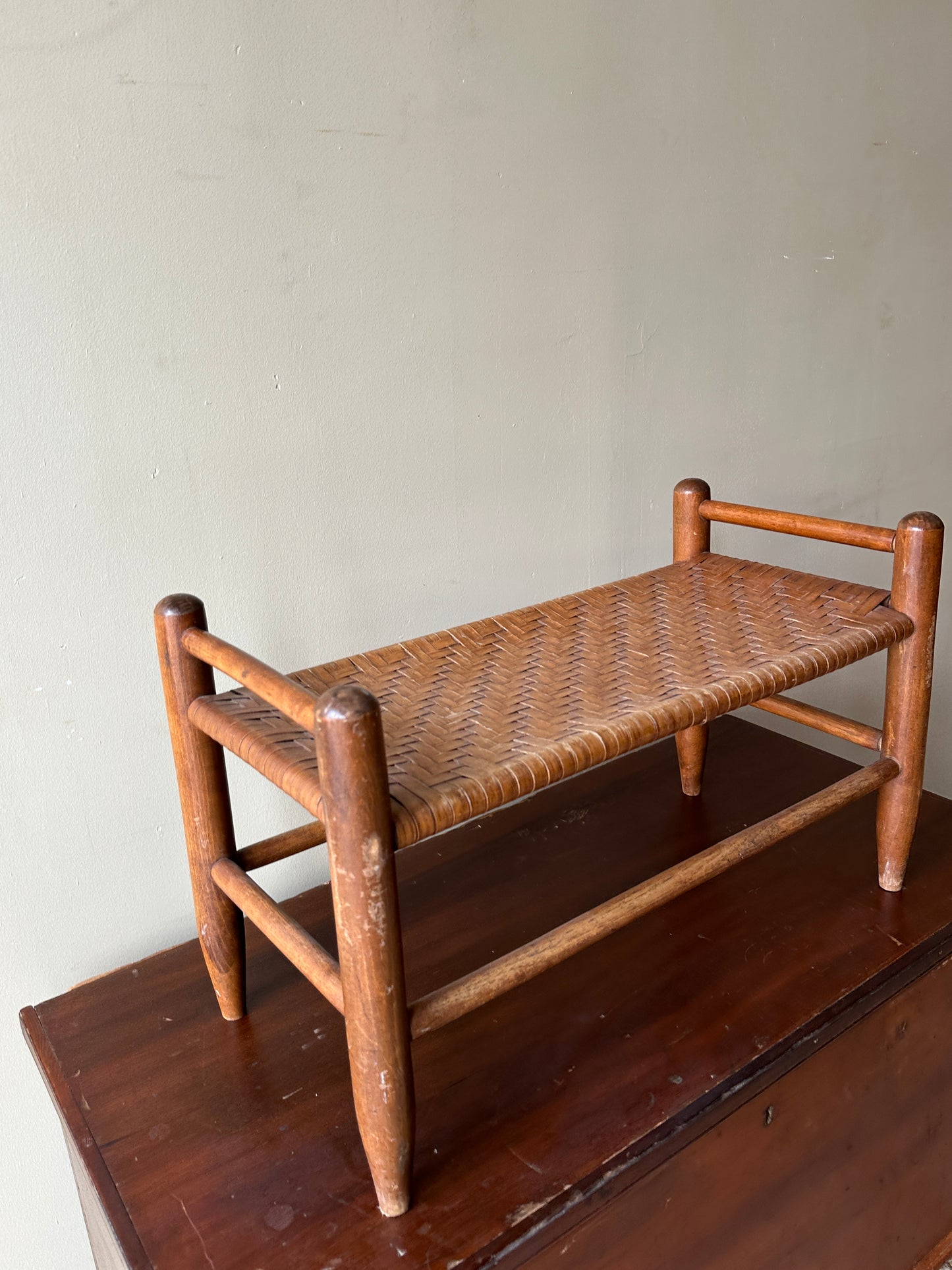 Woven stool