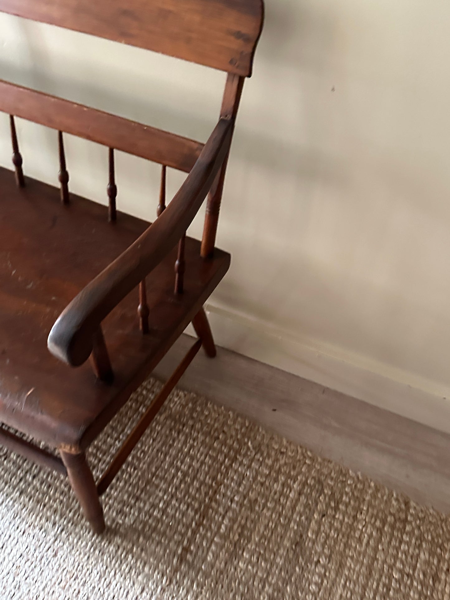 Pine bench