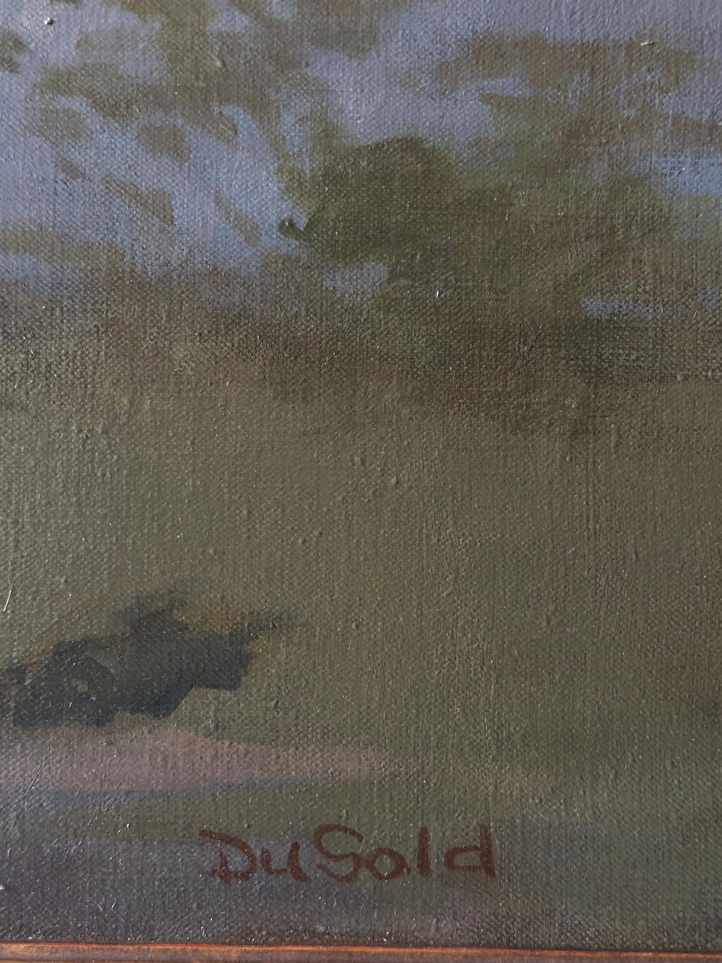 Paul DuSold painting