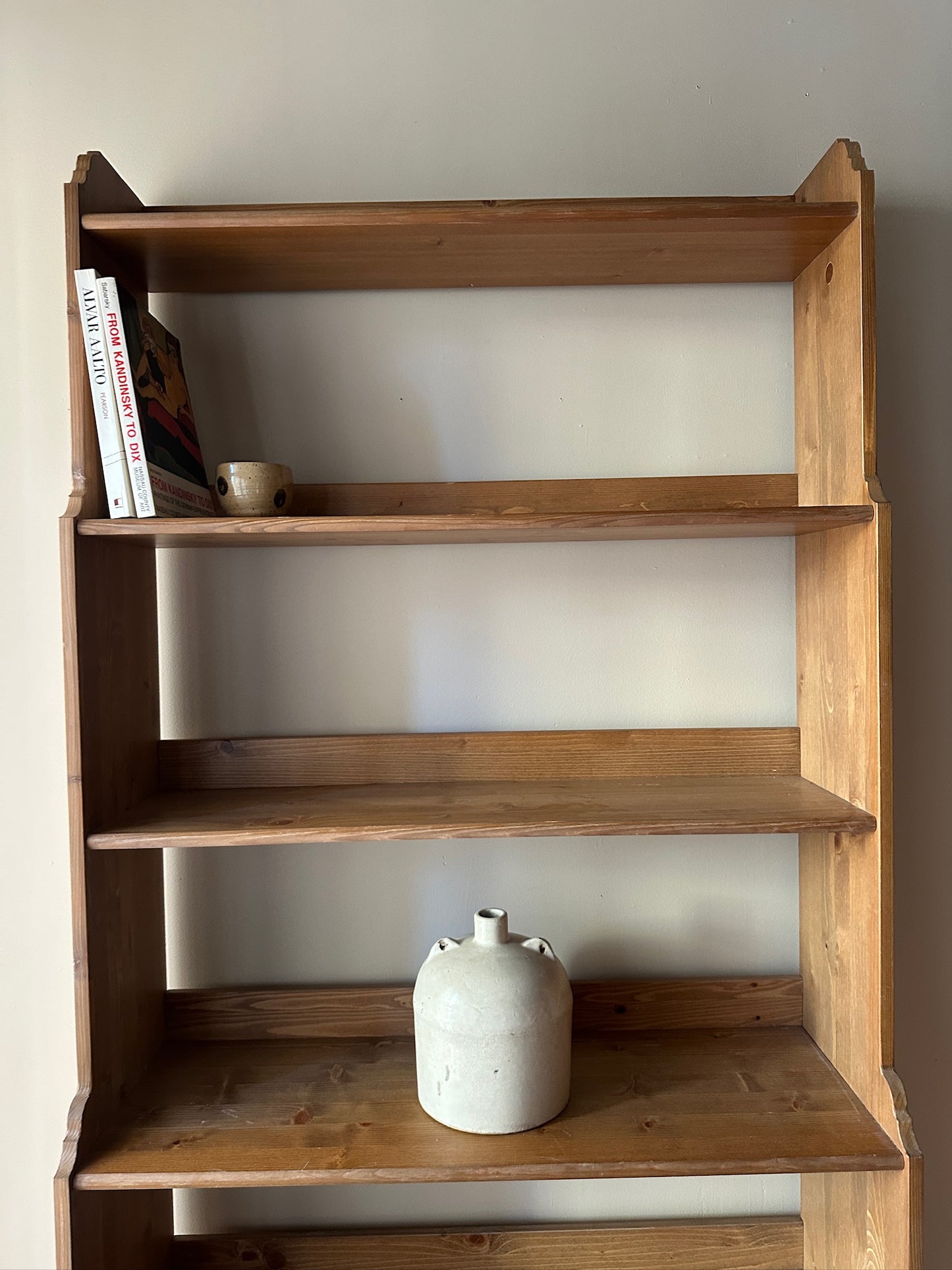 Pine bookshelf