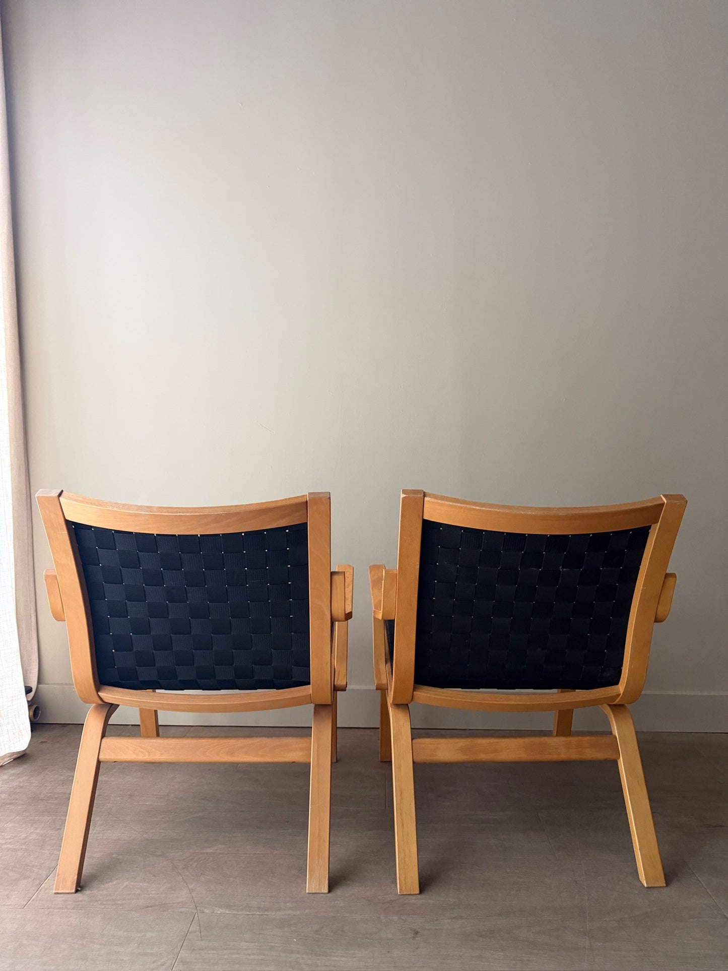 Finn Ostergaard Danish lounge chairs. Sold individually.
