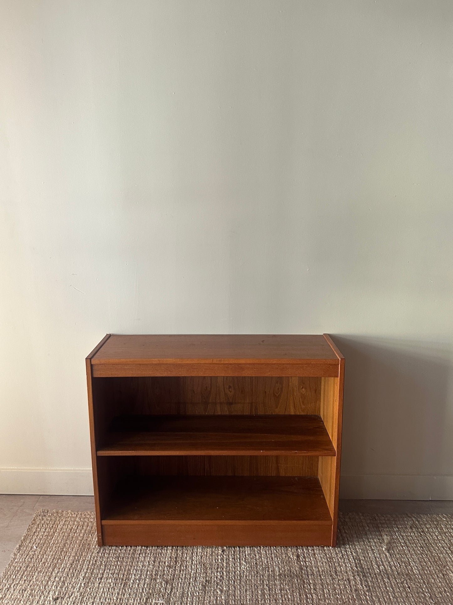 Small Danish teak bookshelf