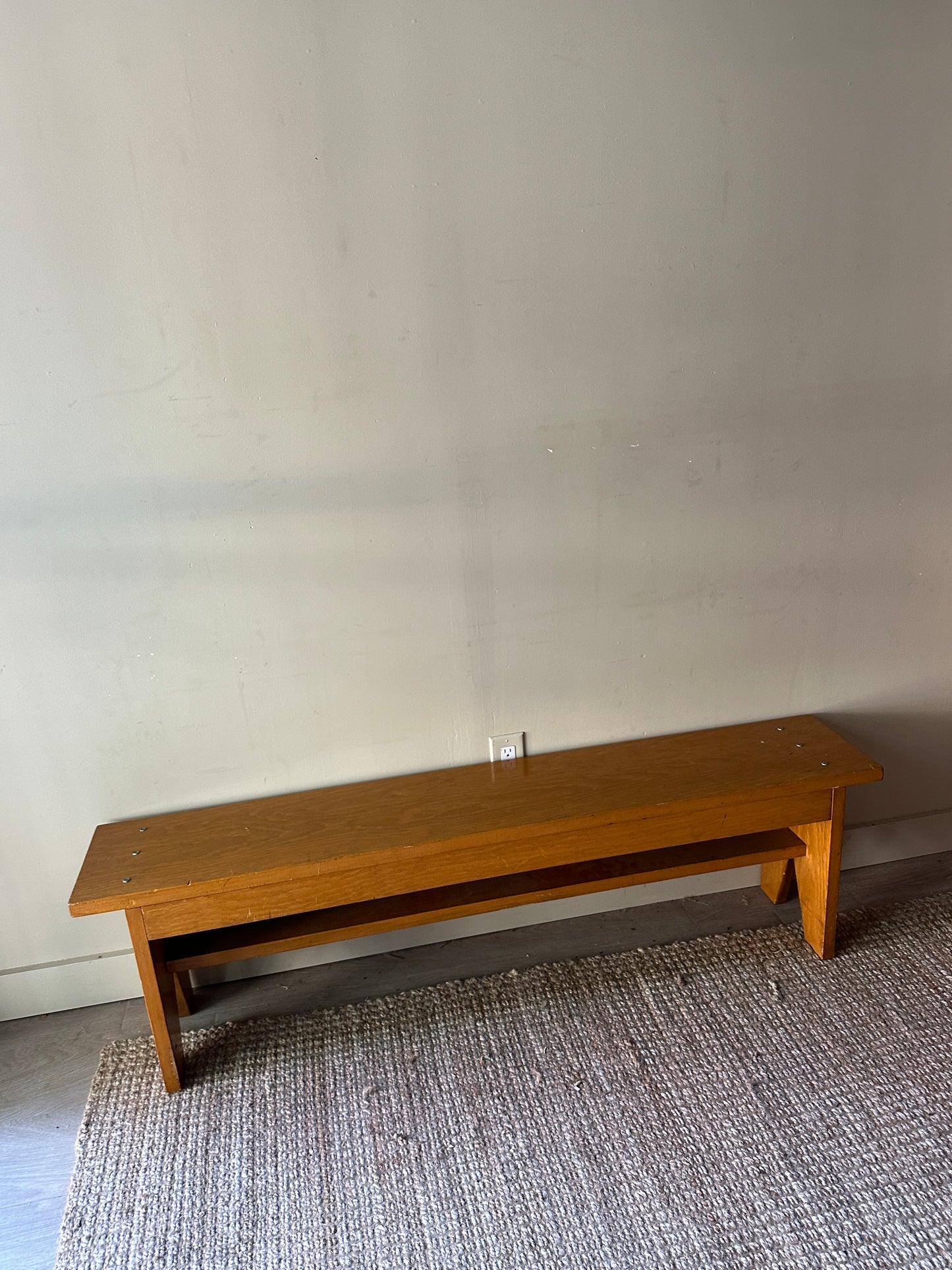 Pine bench