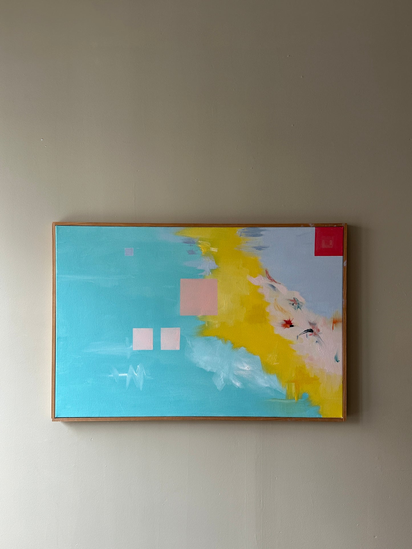 “Gemini I” painting by S. Klein